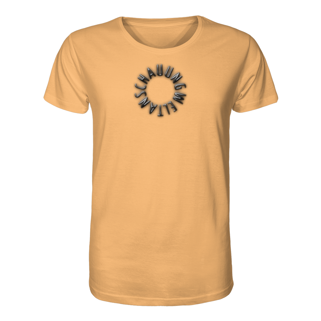 BLACK FRONT (K6) WELTANSCHAUUNG - Organic Shirt