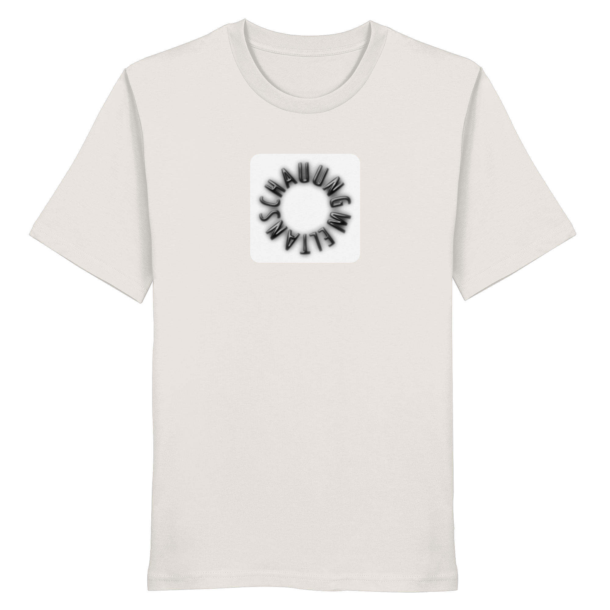 BLACK FRONT (K5) - Organic Shirt