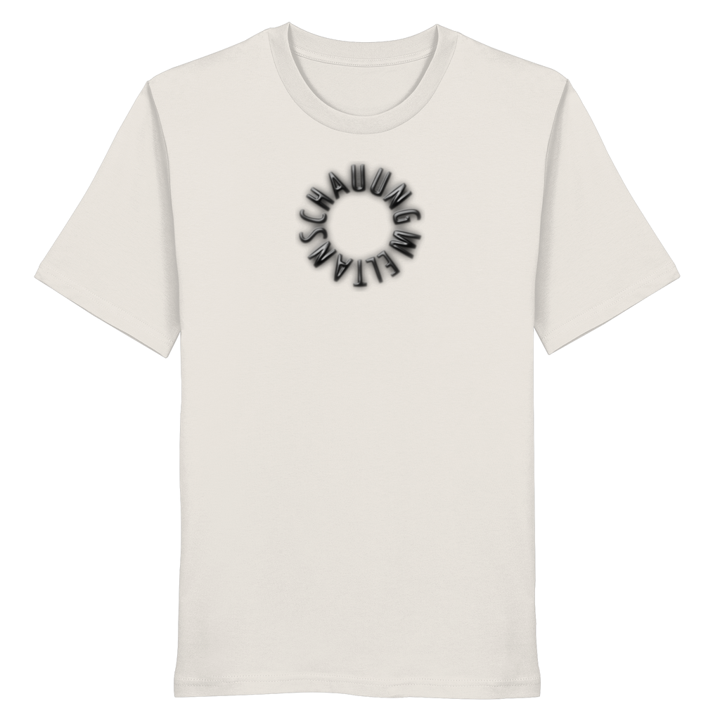BLACK FRONT (K6) WELTANSCHAUUNG - Organic Shirt