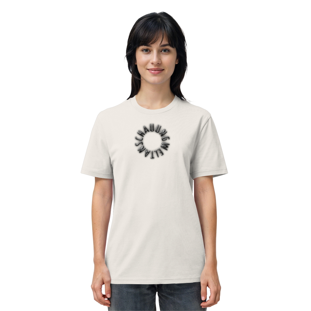 BLACK FRONT (K6) WELTANSCHAUUNG - Organic Shirt