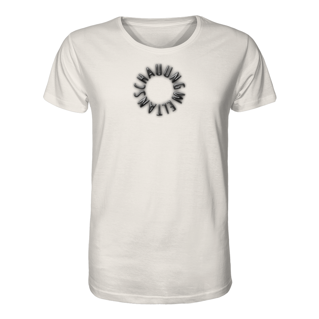 BLACK FRONT (K6) WELTANSCHAUUNG - Organic Shirt
