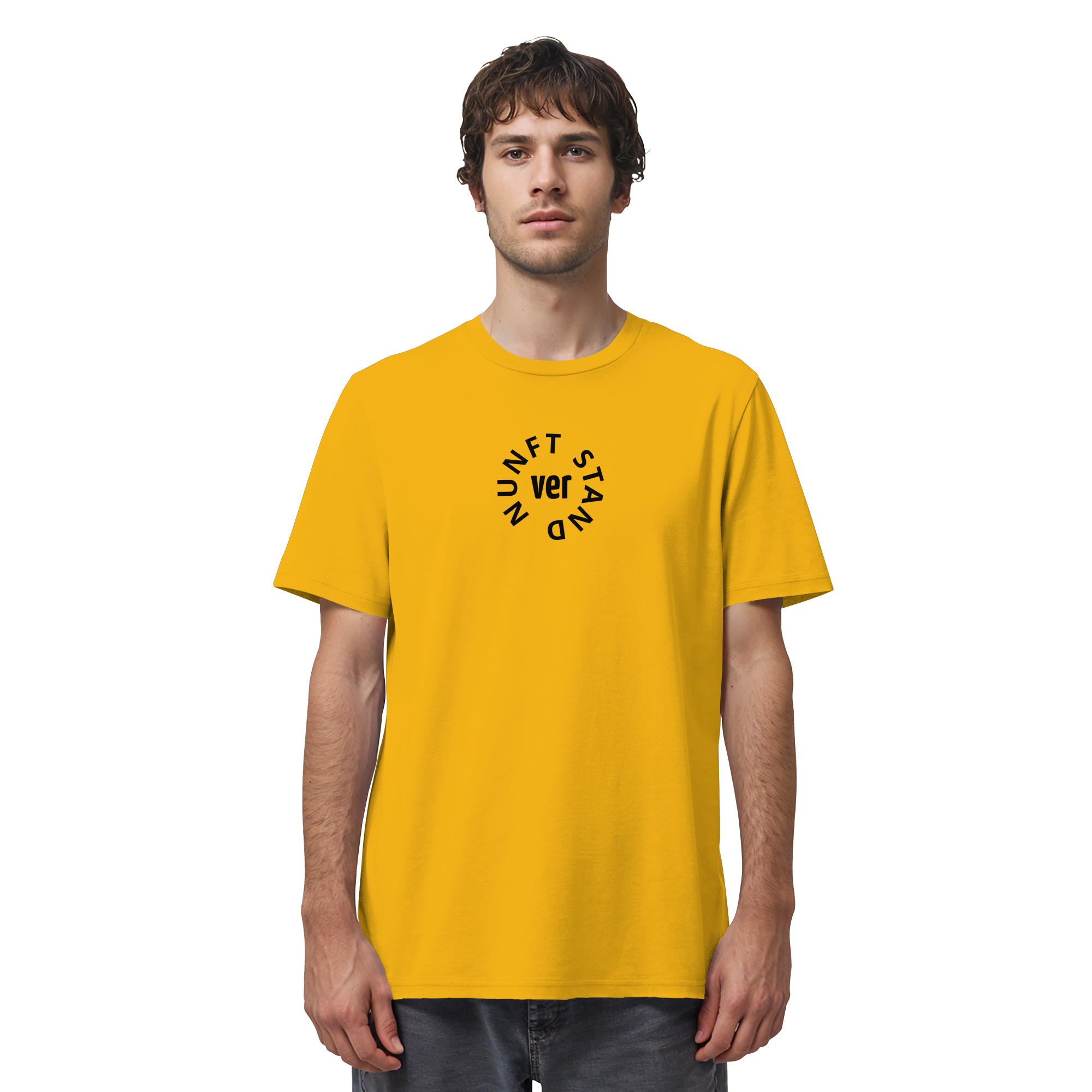 BLACK FRONT (K4) - Organic Shirt