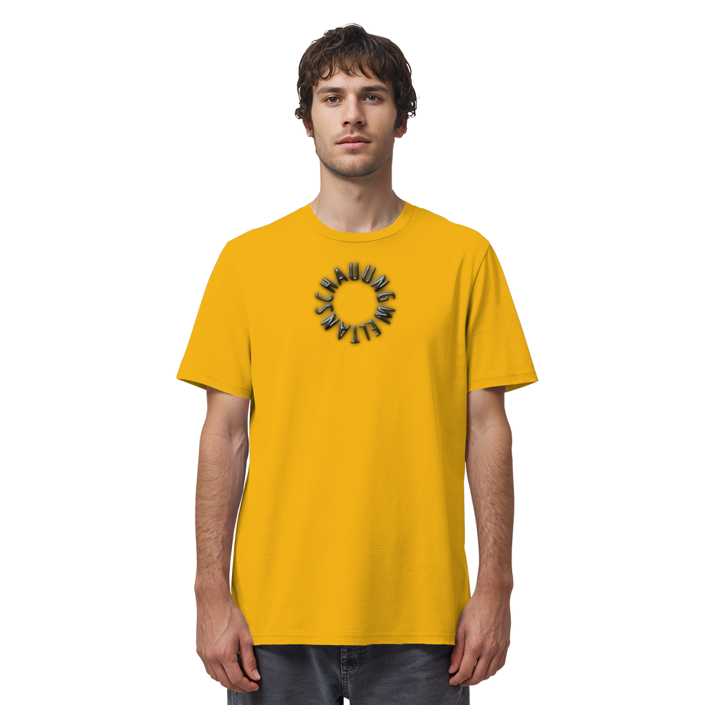 BLACK FRONT (K6) WELTANSCHAUUNG - Organic Shirt