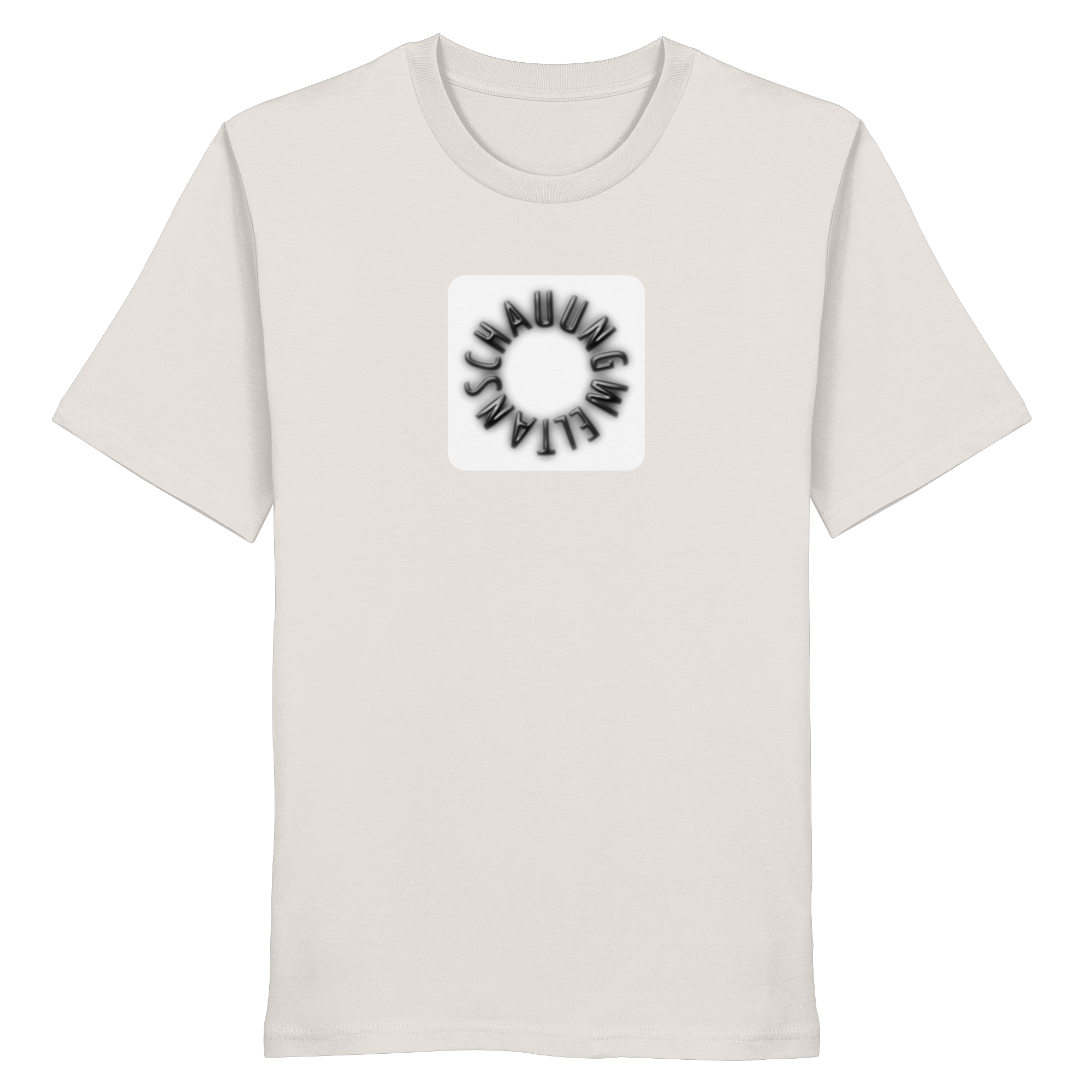 BLACK FRONT (K5) - Organic Shirt