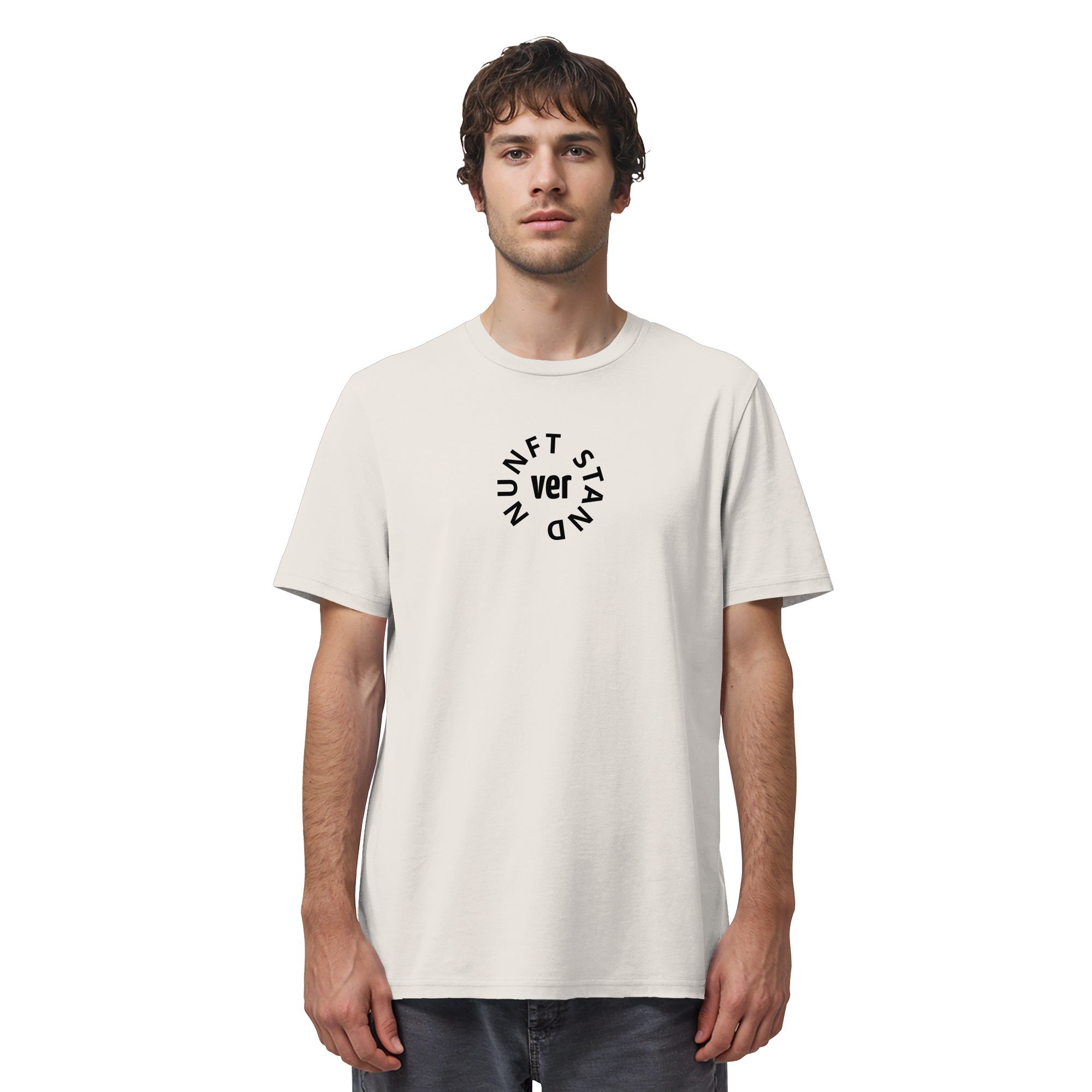 BLACK FRONT (K4) - Organic Shirt