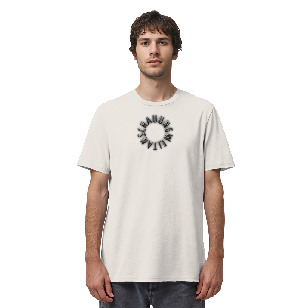 BLACK FRONT (K6) WELTANSCHAUUNG - Organic Shirt