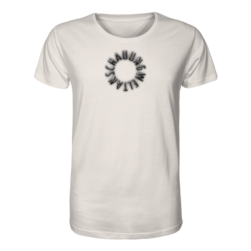 BLACK FRONT (K6) WELTANSCHAUUNG - Organic Shirt
