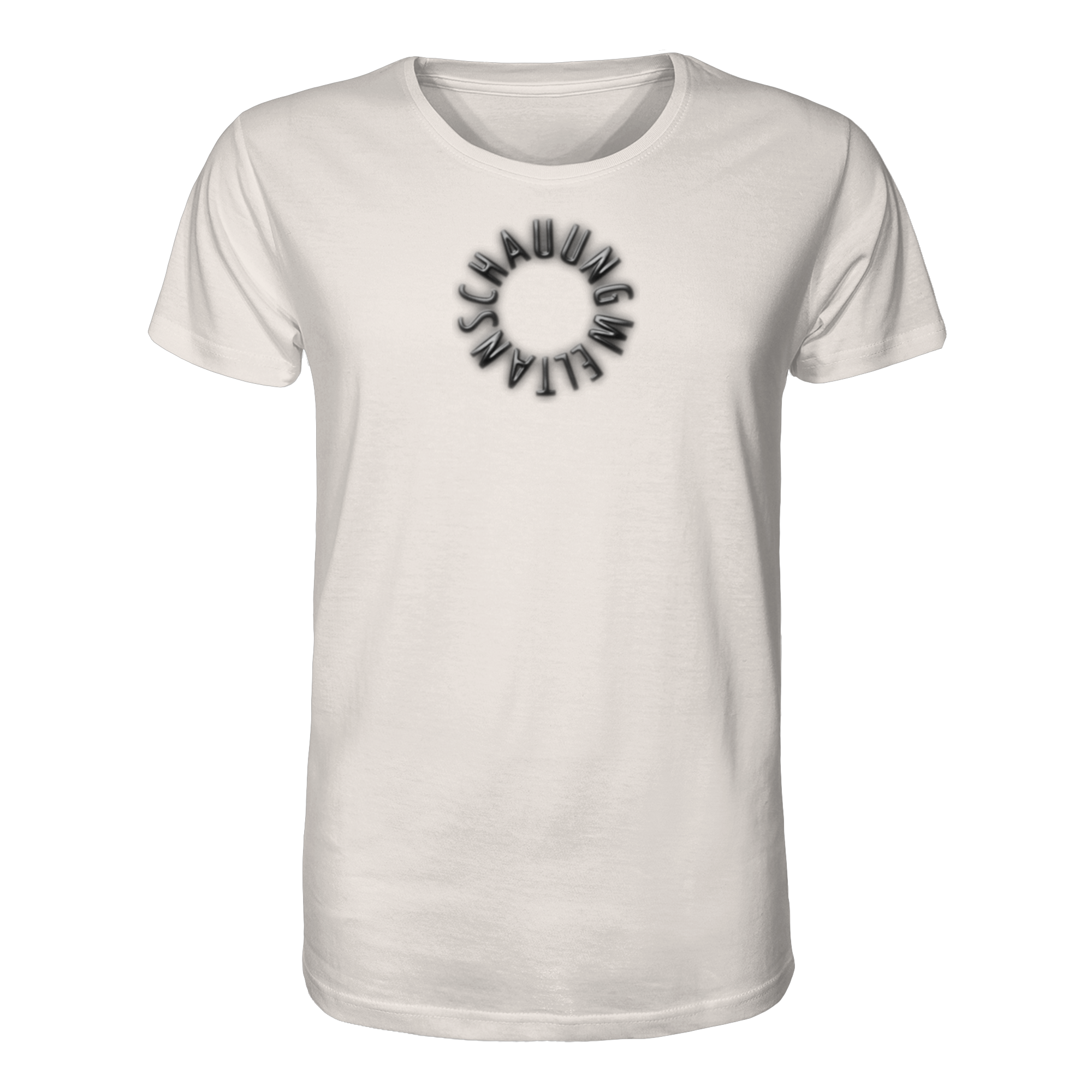 BLACK FRONT (K6) WELTANSCHAUUNG - Organic Shirt