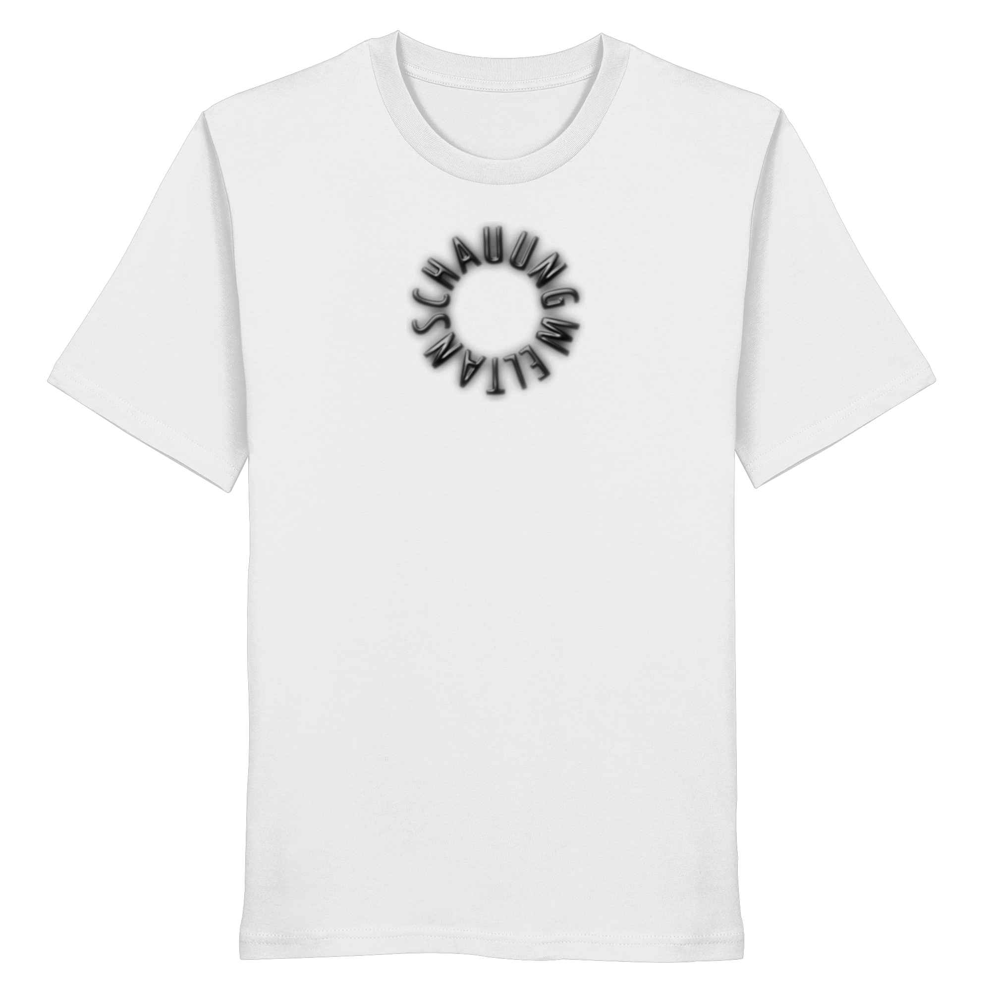 BLACK FRONT (K6) WELTANSCHAUUNG - Organic Shirt