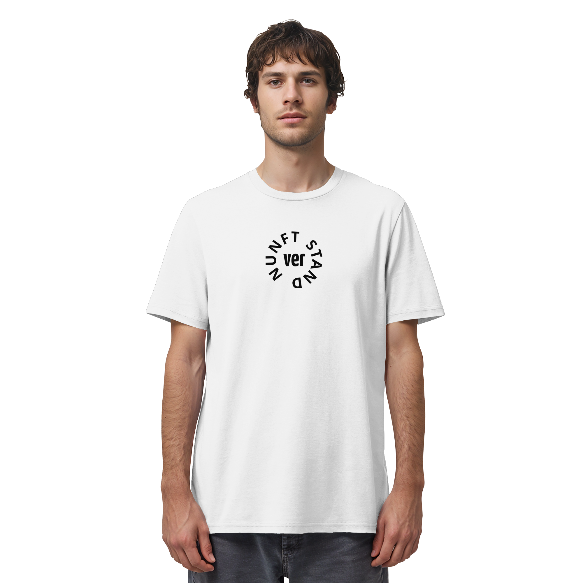 BLACK FRONT (K4) - Organic Shirt