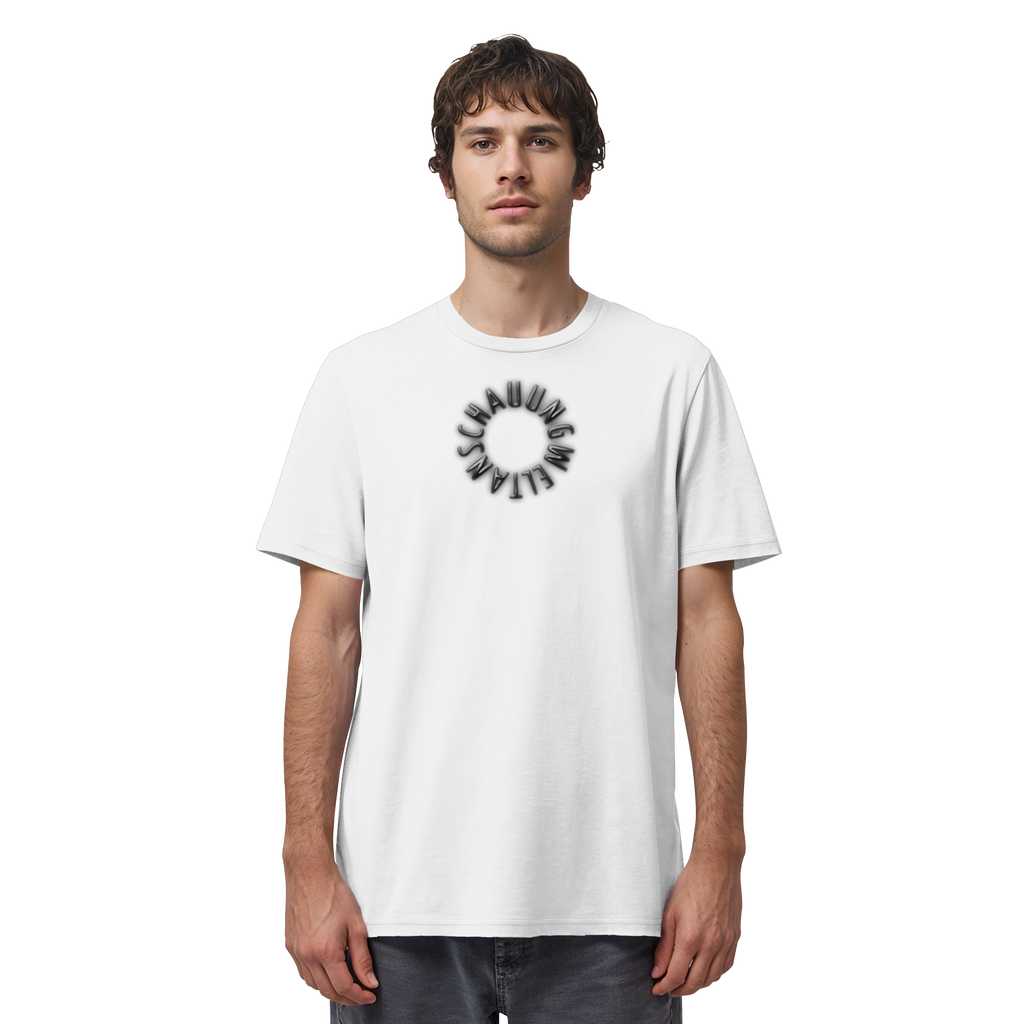 BLACK FRONT (K6) WELTANSCHAUUNG - Organic Shirt