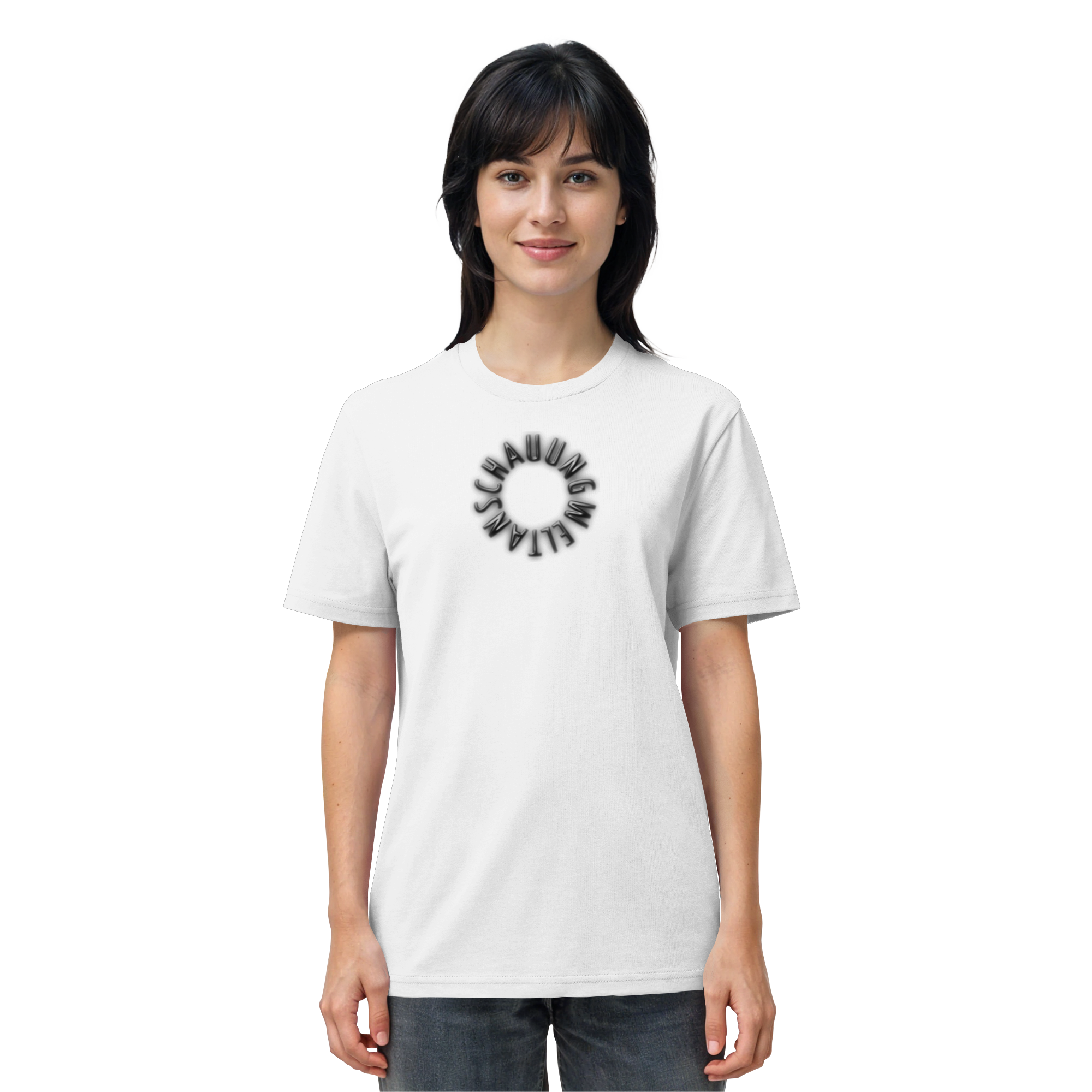 BLACK FRONT (K6) WELTANSCHAUUNG - Organic Shirt