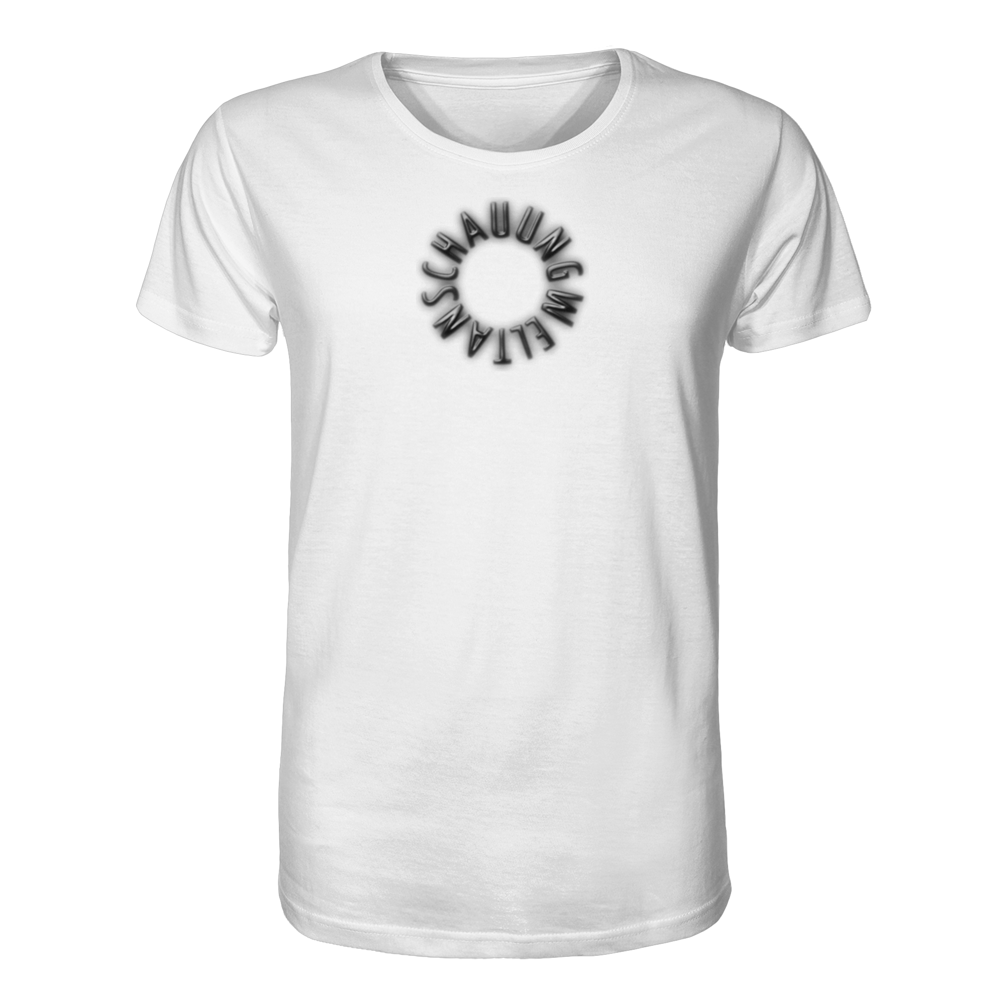 BLACK FRONT (K6) WELTANSCHAUUNG - Organic Shirt