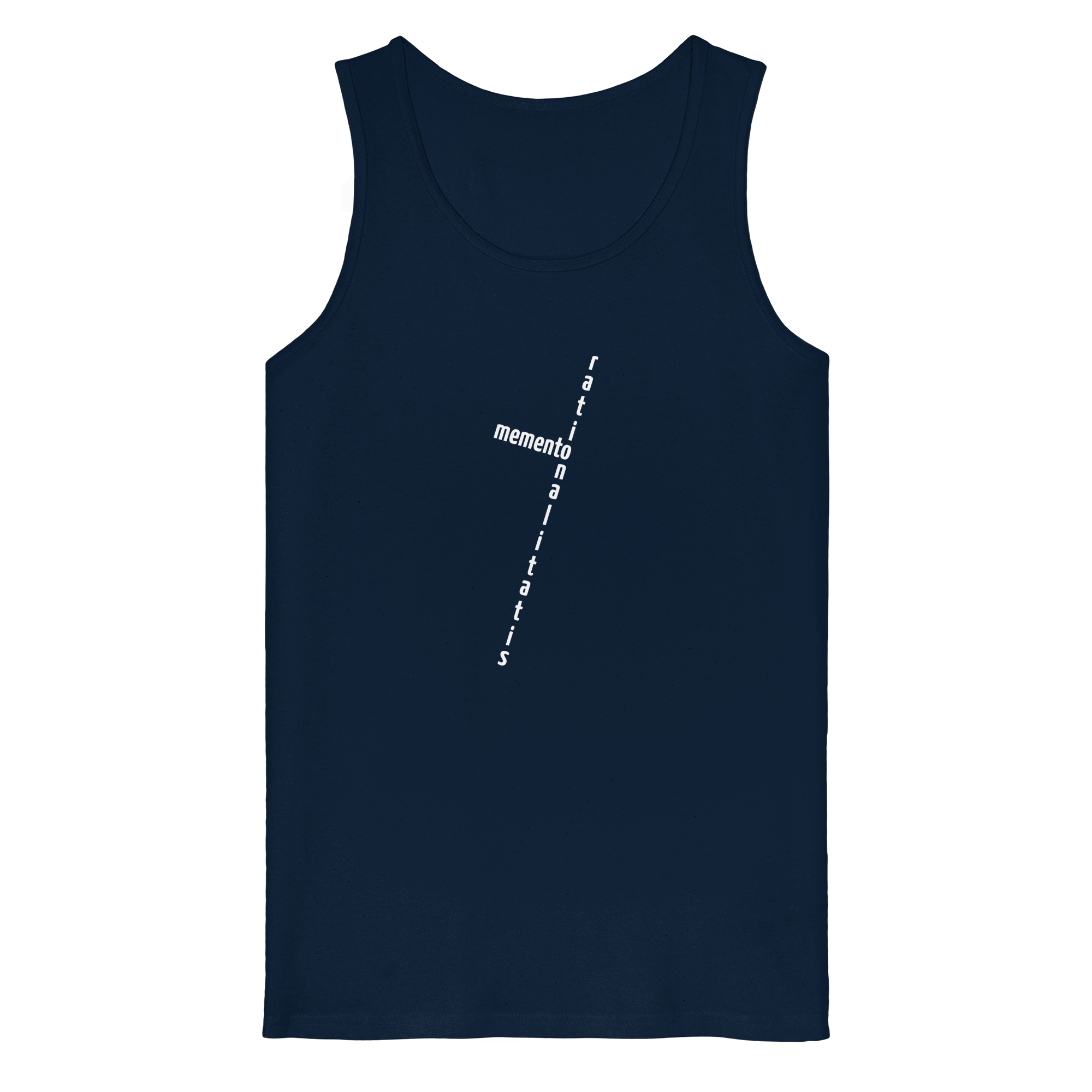 WHITE FRONT (K2) - Organic Tank Top