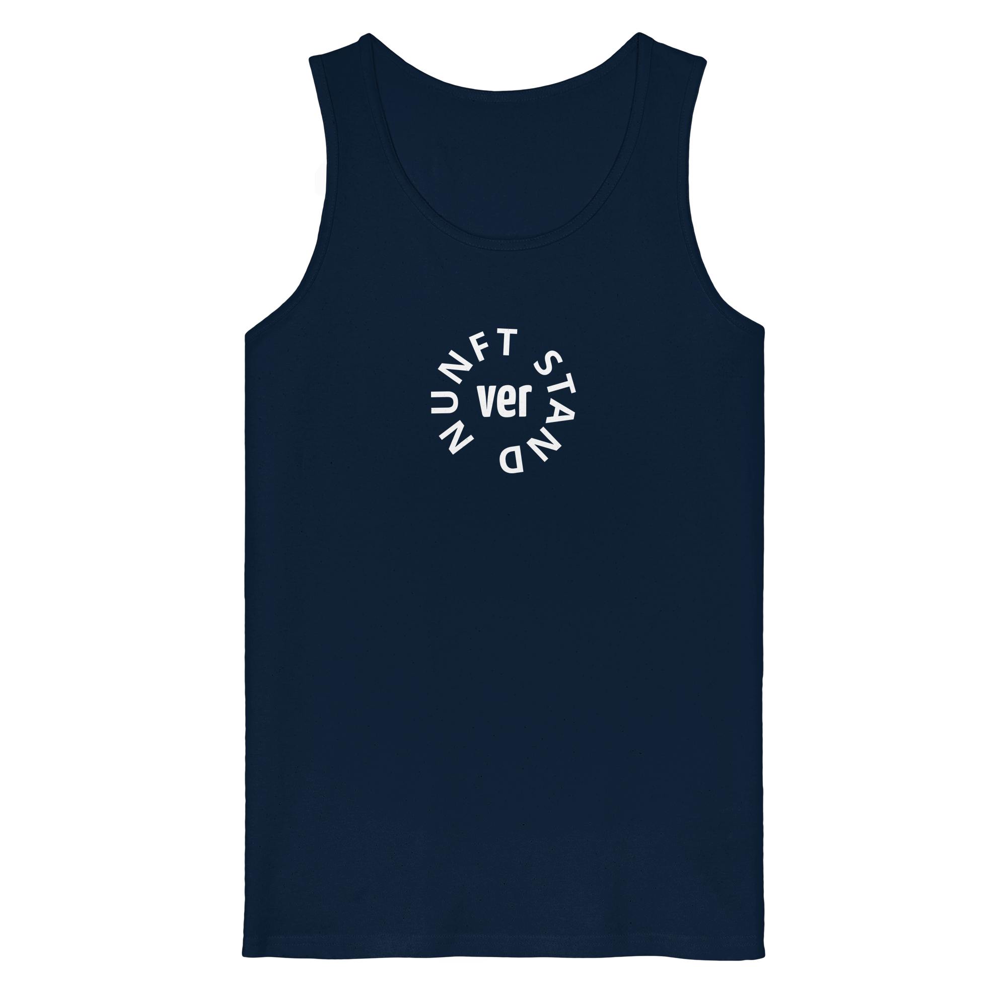 WHITE FRONT (K4) - Organic Tank Top