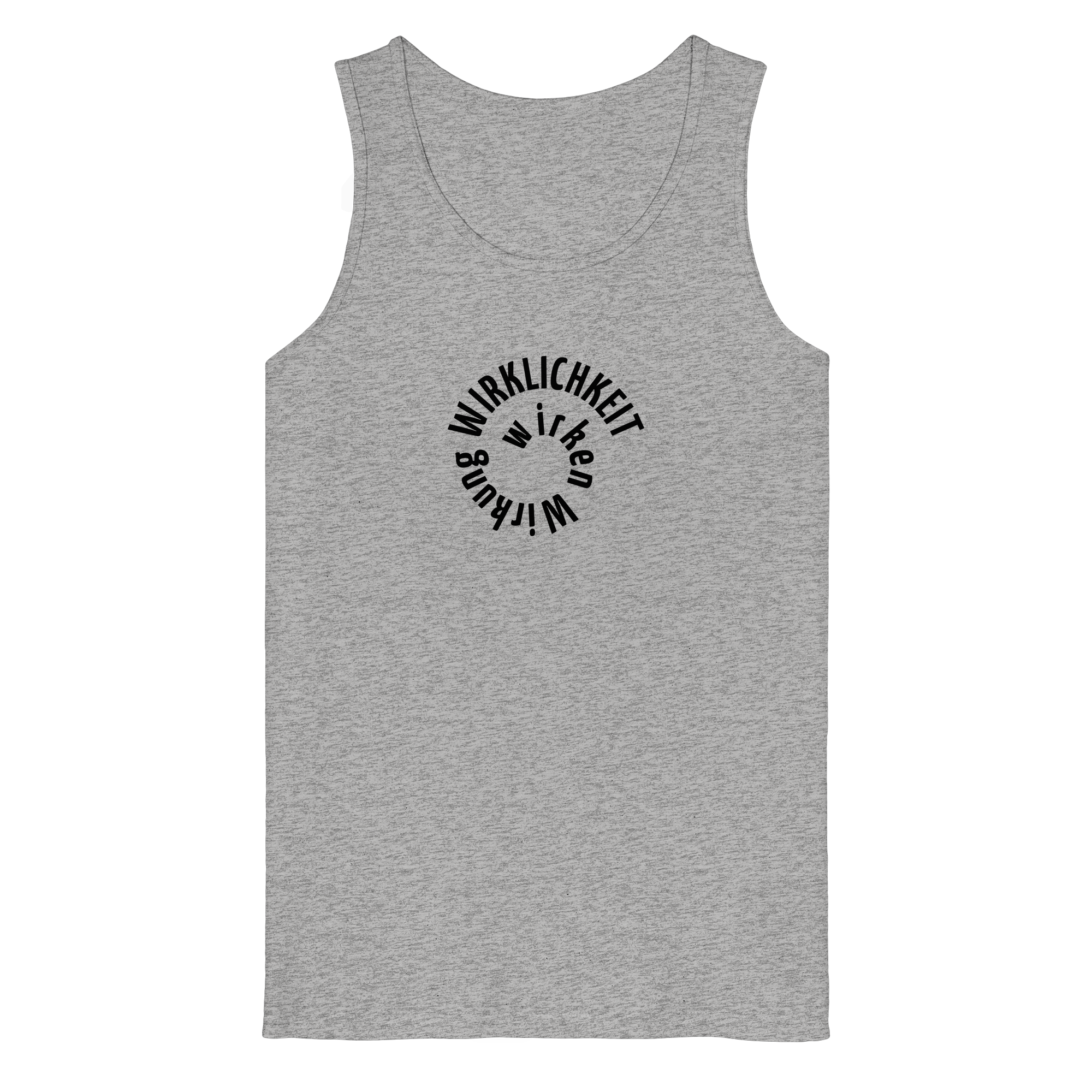 BLACK FRONT - Tank Top