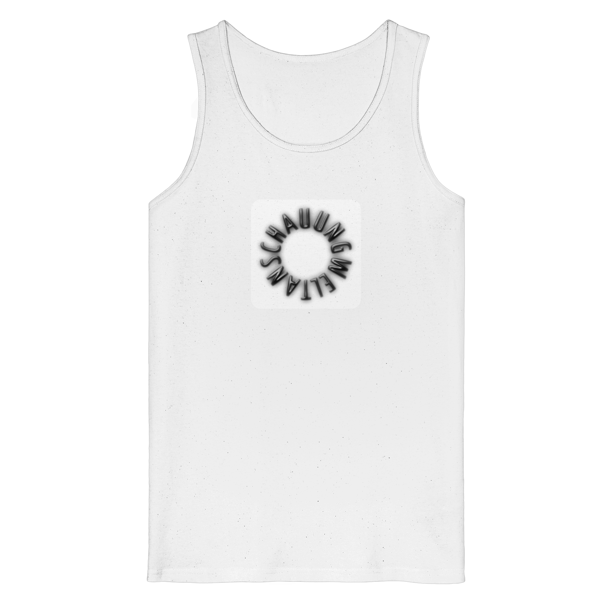 BLACK FRONT (K5) - Organic Tank Top