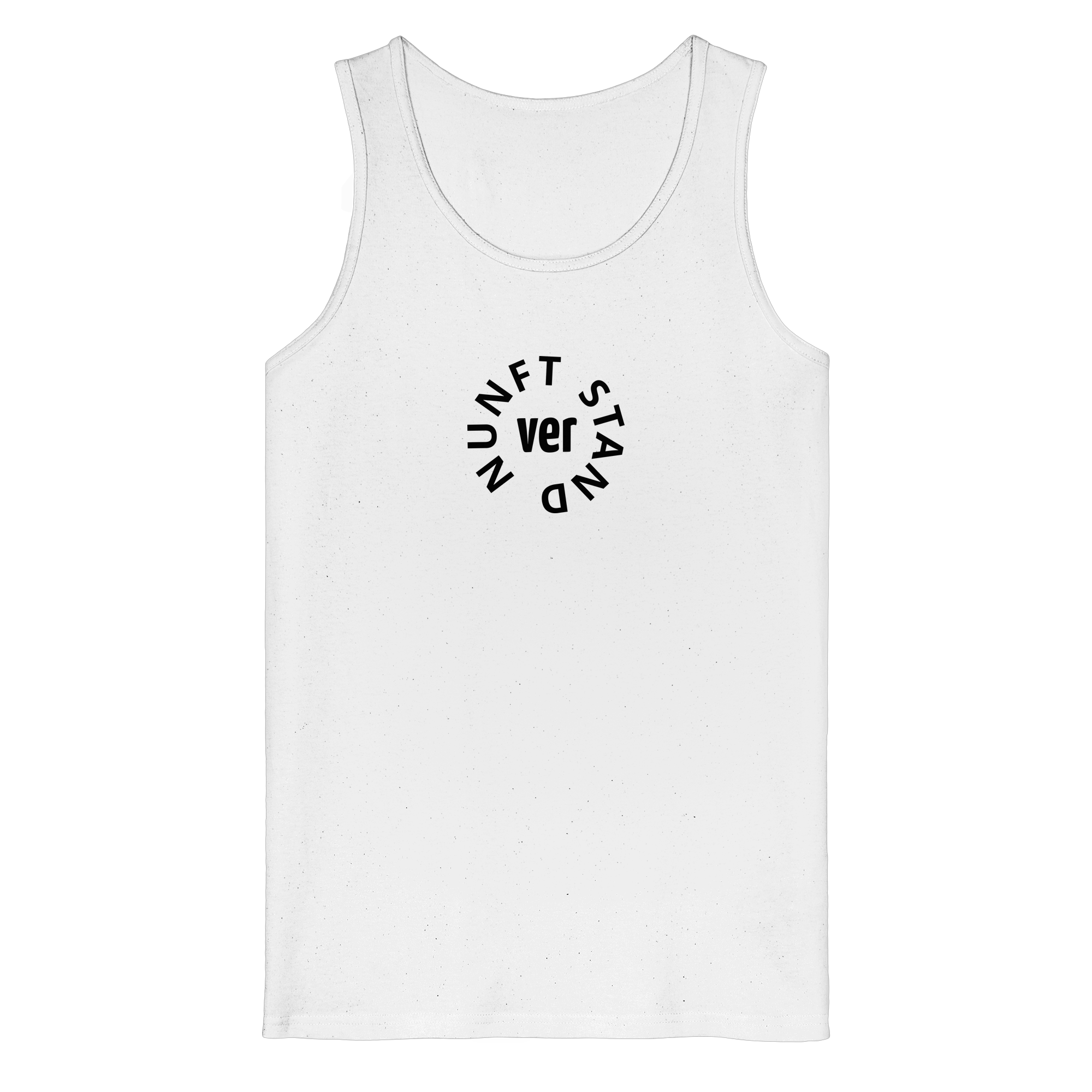 BLACK FRONT (K4) - Organic Tank Top