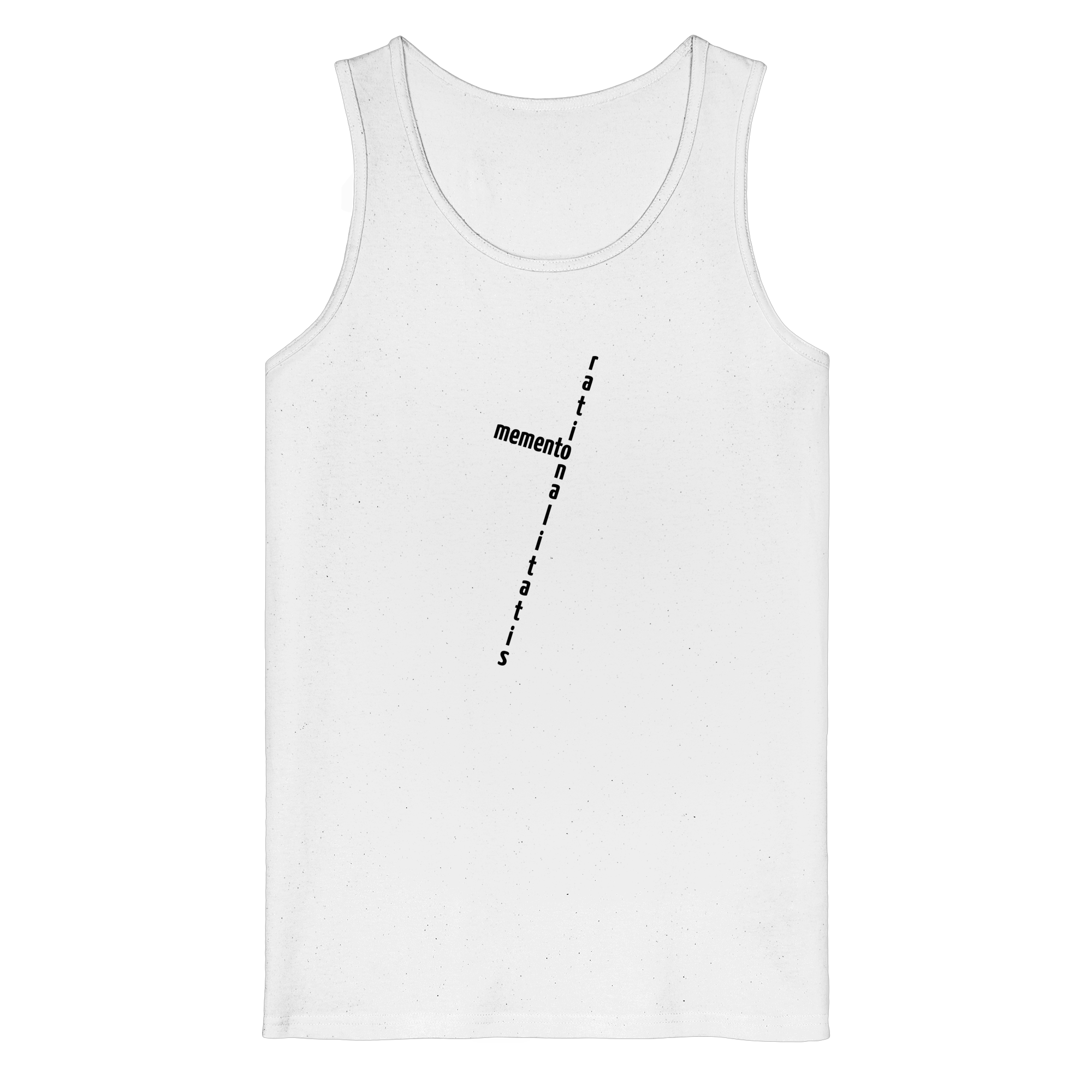 BLACK FRONT (K2) - Organic Tank Top