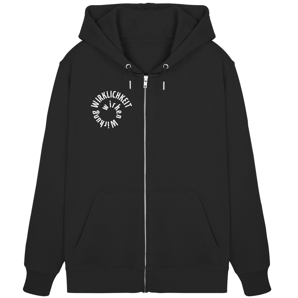 WHITE FRONT - Zipper