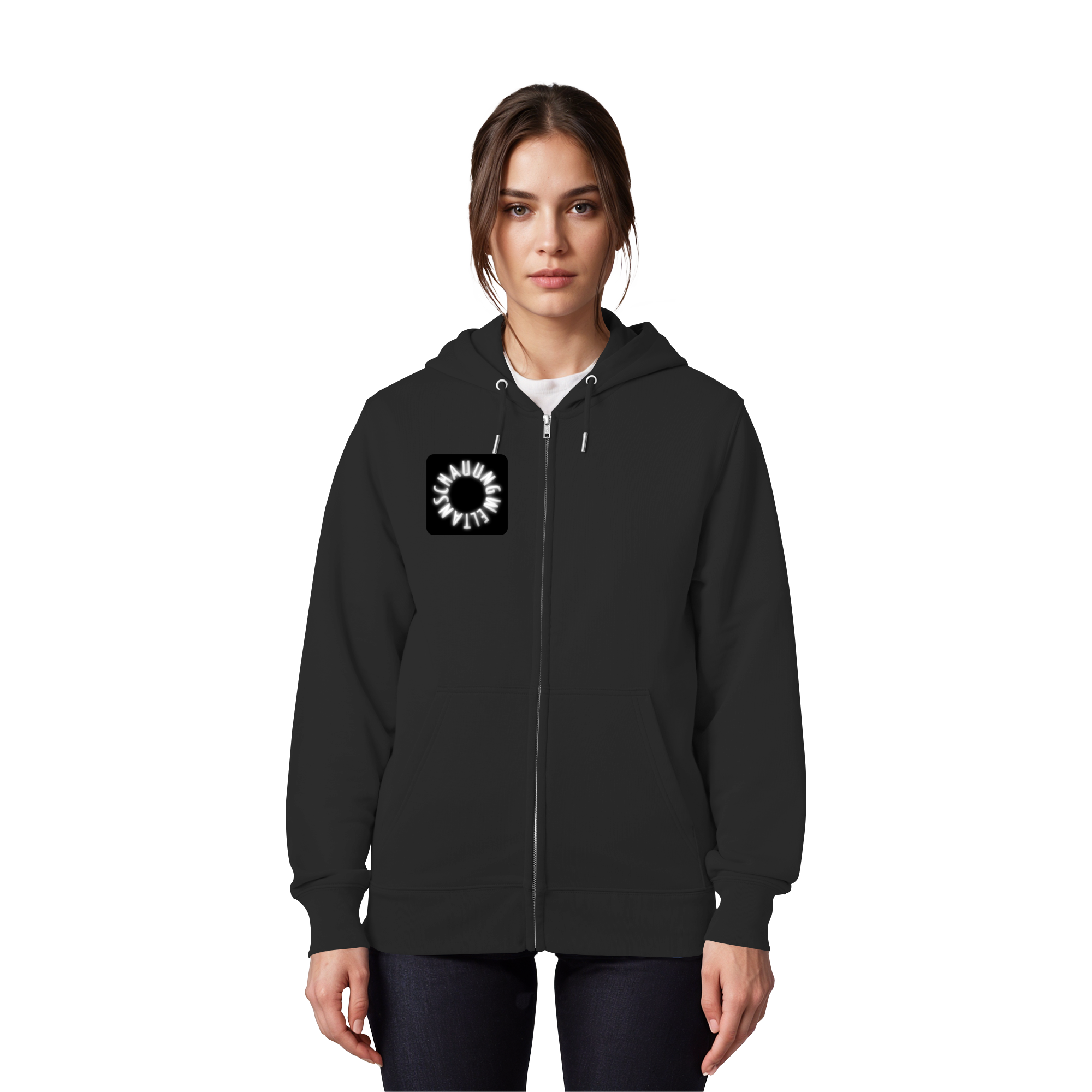 WHITE FRONT (K5) - Organic Zipper