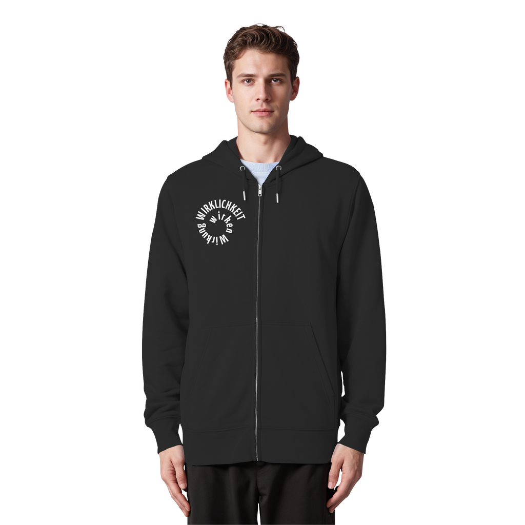 WHITE FRONT - Zipper