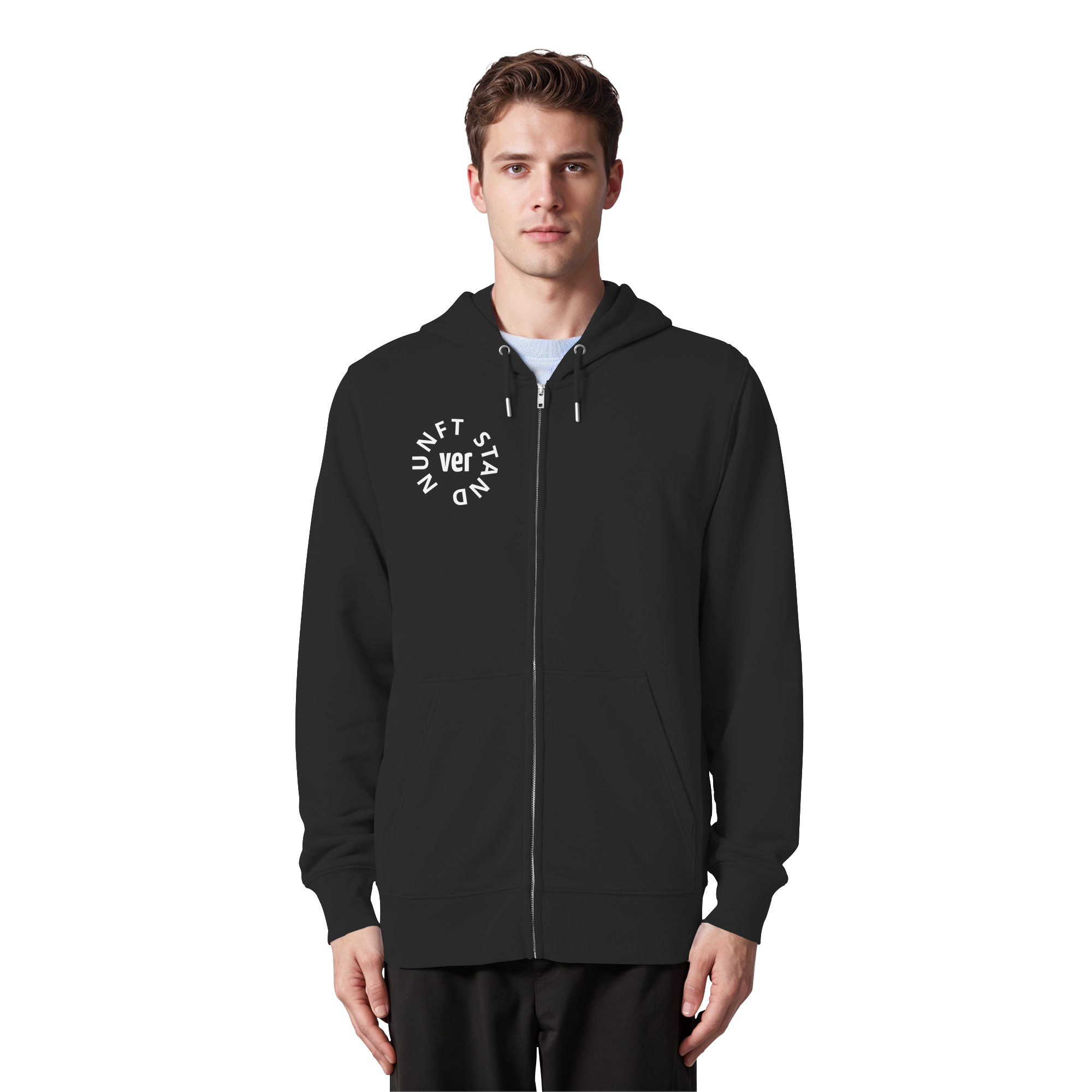 WHITE FRONT (K4) - Organic Zipper