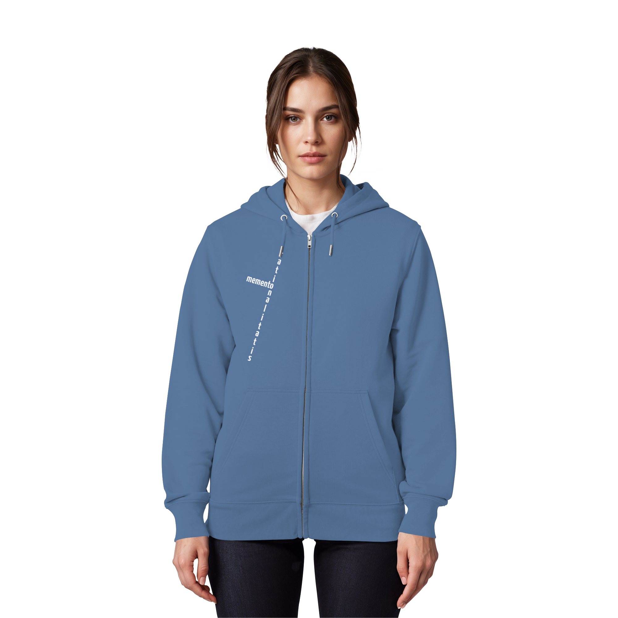 WHITE FRONT (K2) - Organic Zipper