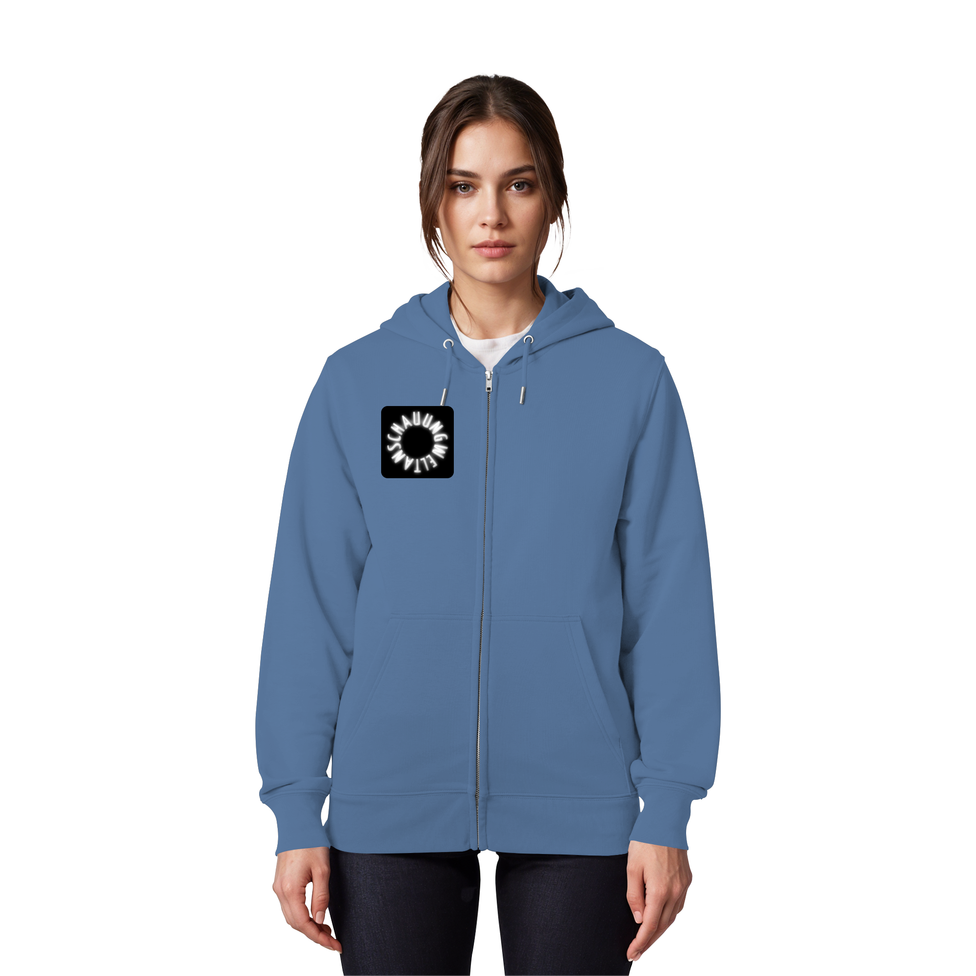 WHITE FRONT (K5) - Organic Zipper