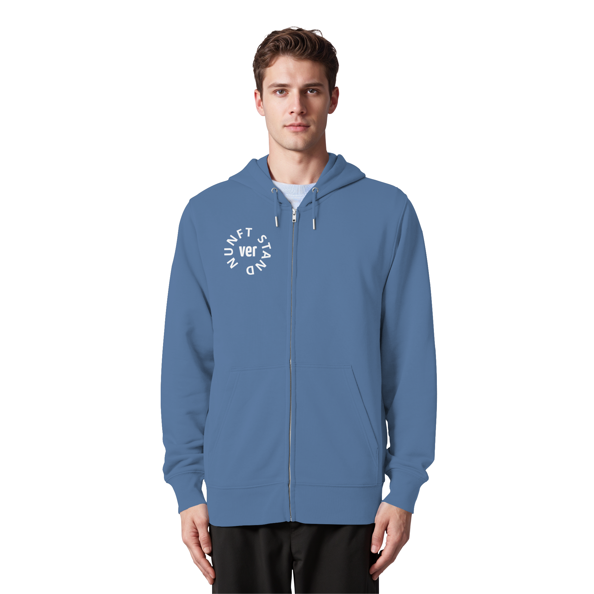 WHITE FRONT (K4) - Organic Zipper