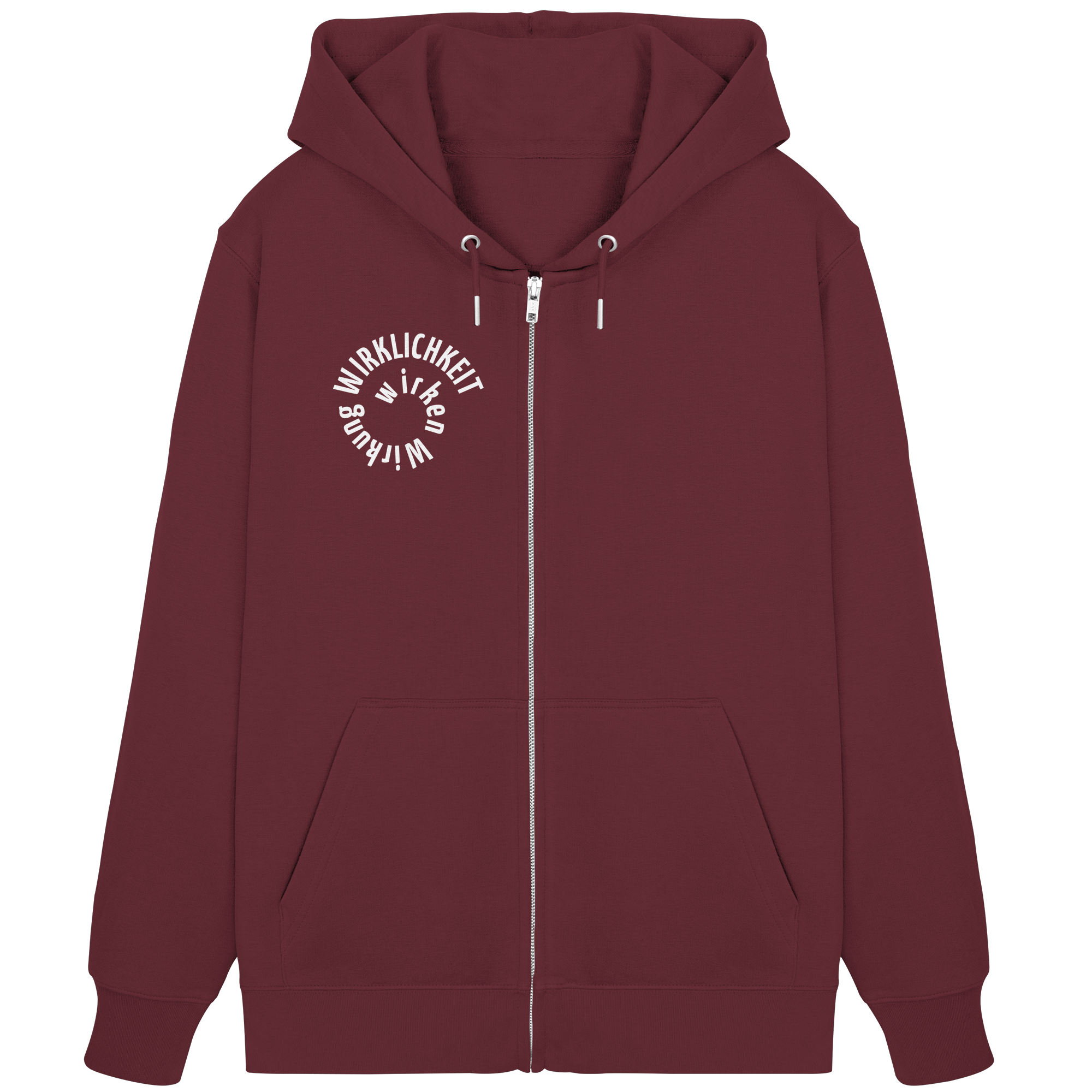 WHITE FRONT - Zipper