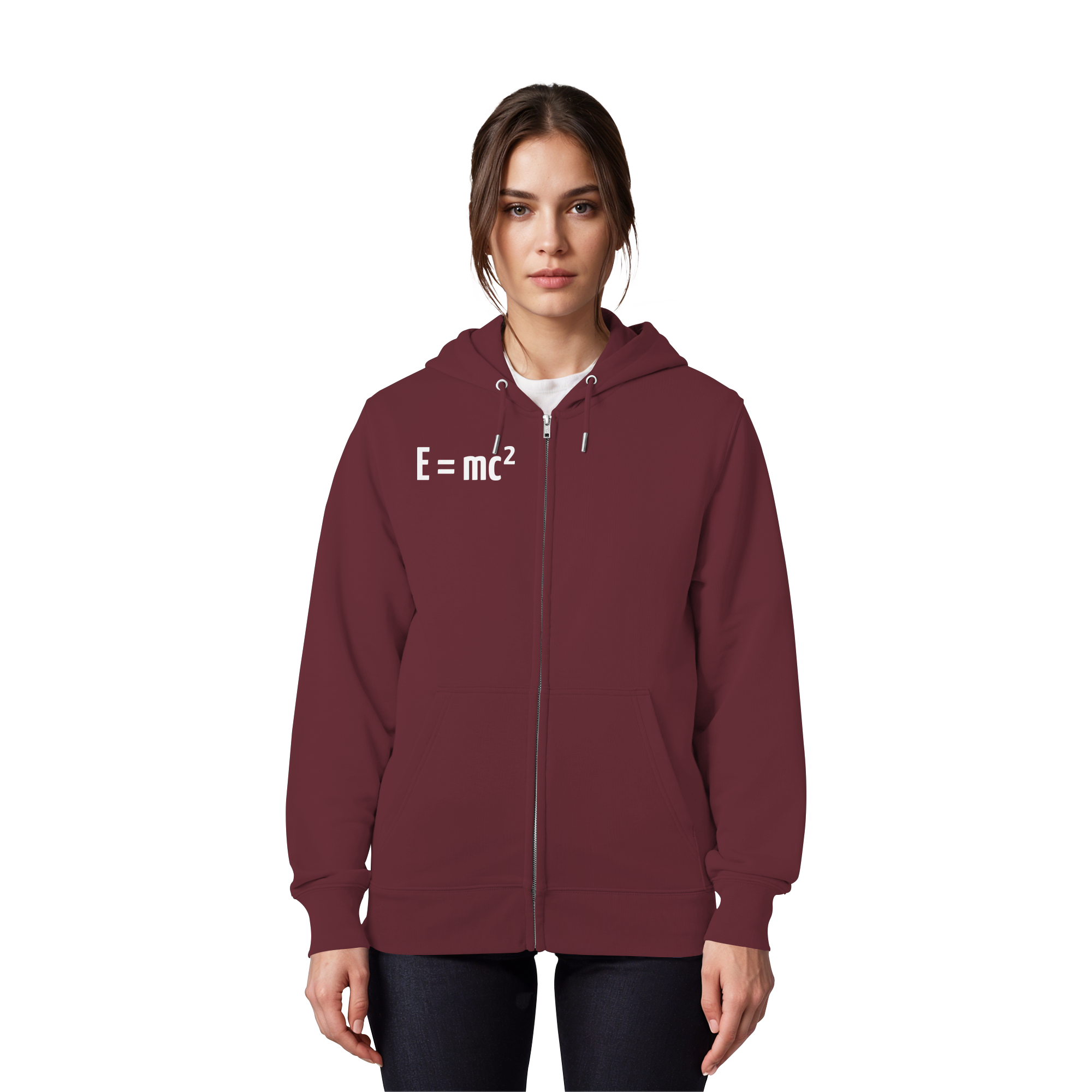 WHITE FRONT (K3) - Organic Zipper