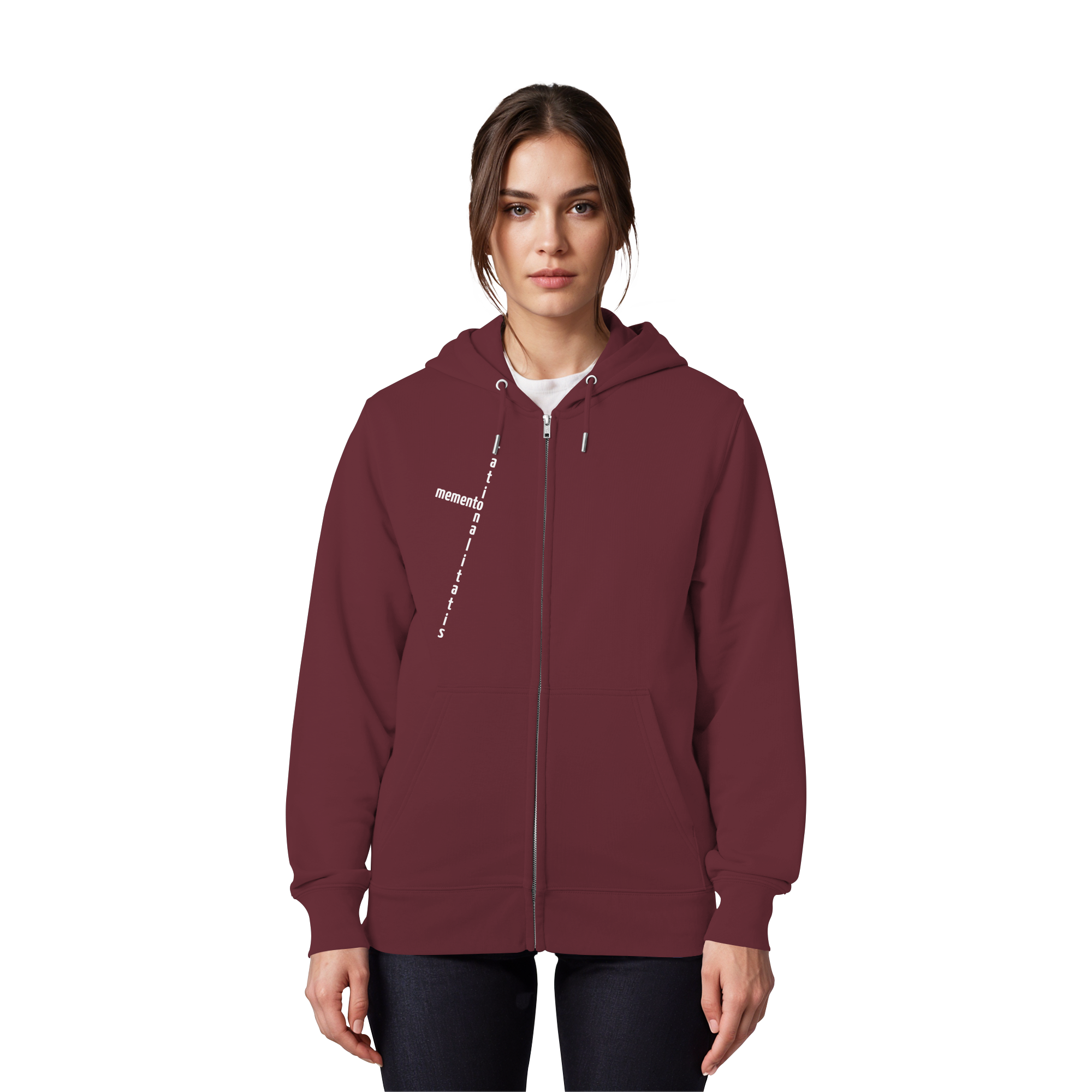 WHITE FRONT (K2) - Organic Zipper