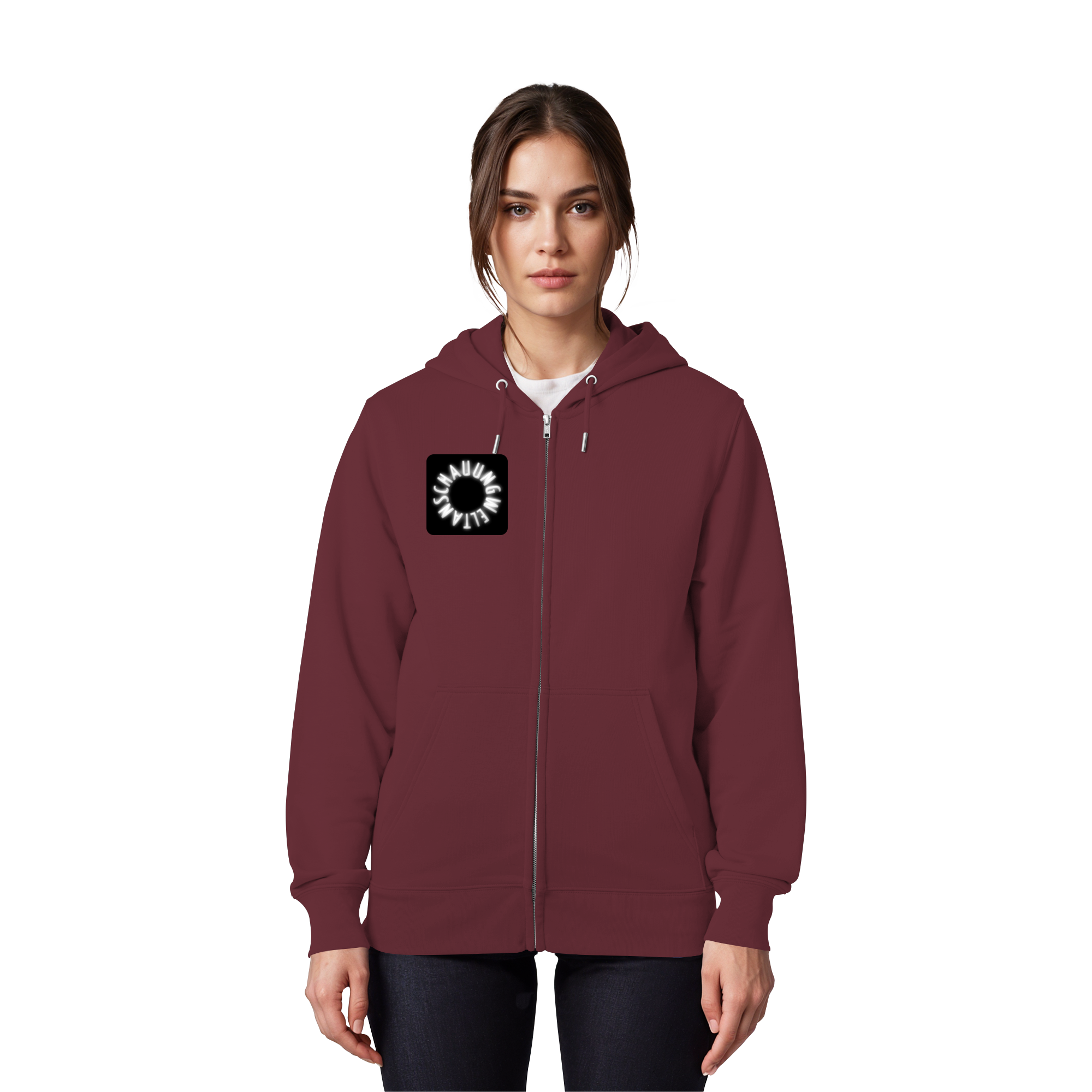 WHITE FRONT (K5) - Organic Zipper