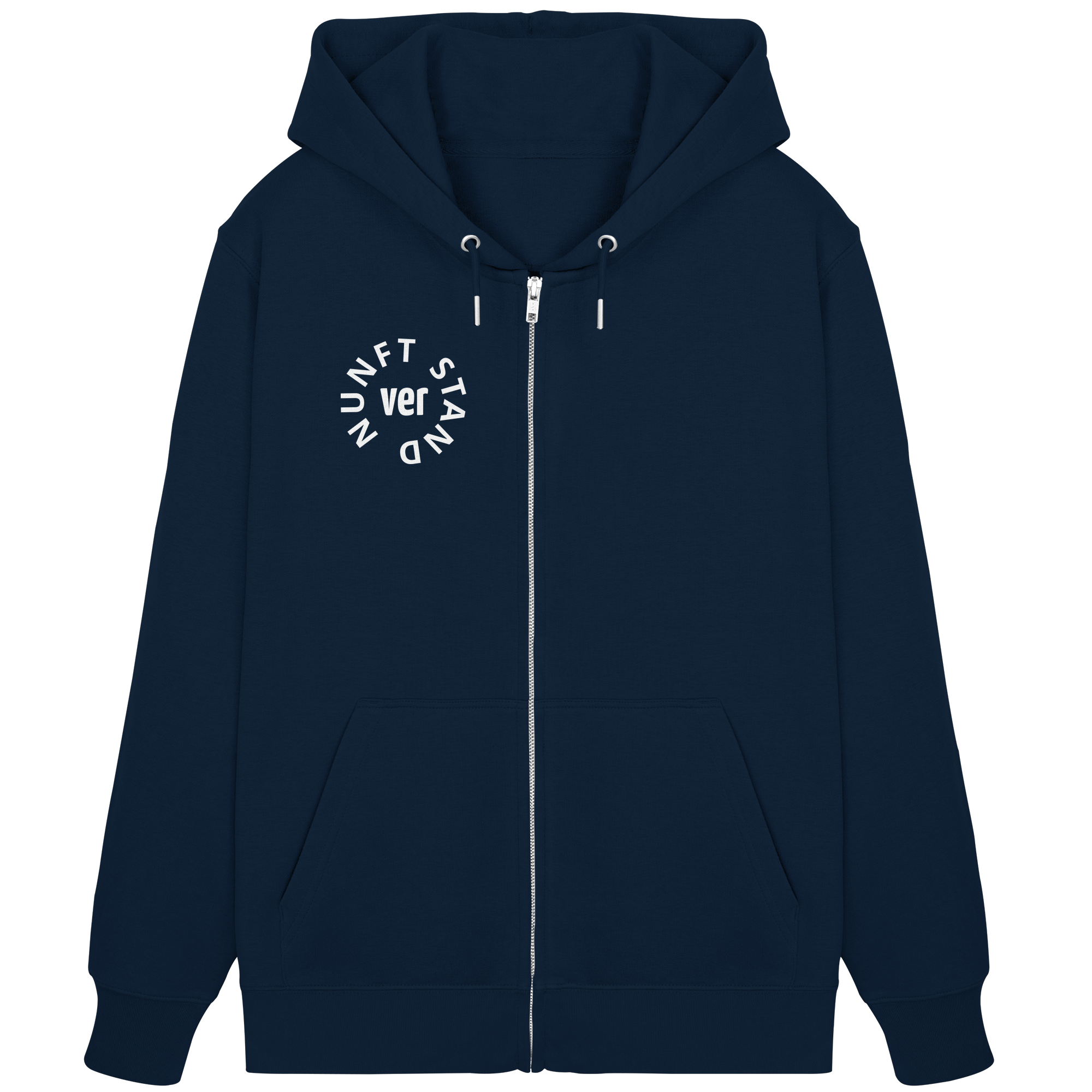 WHITE FRONT (K4) - Organic Zipper