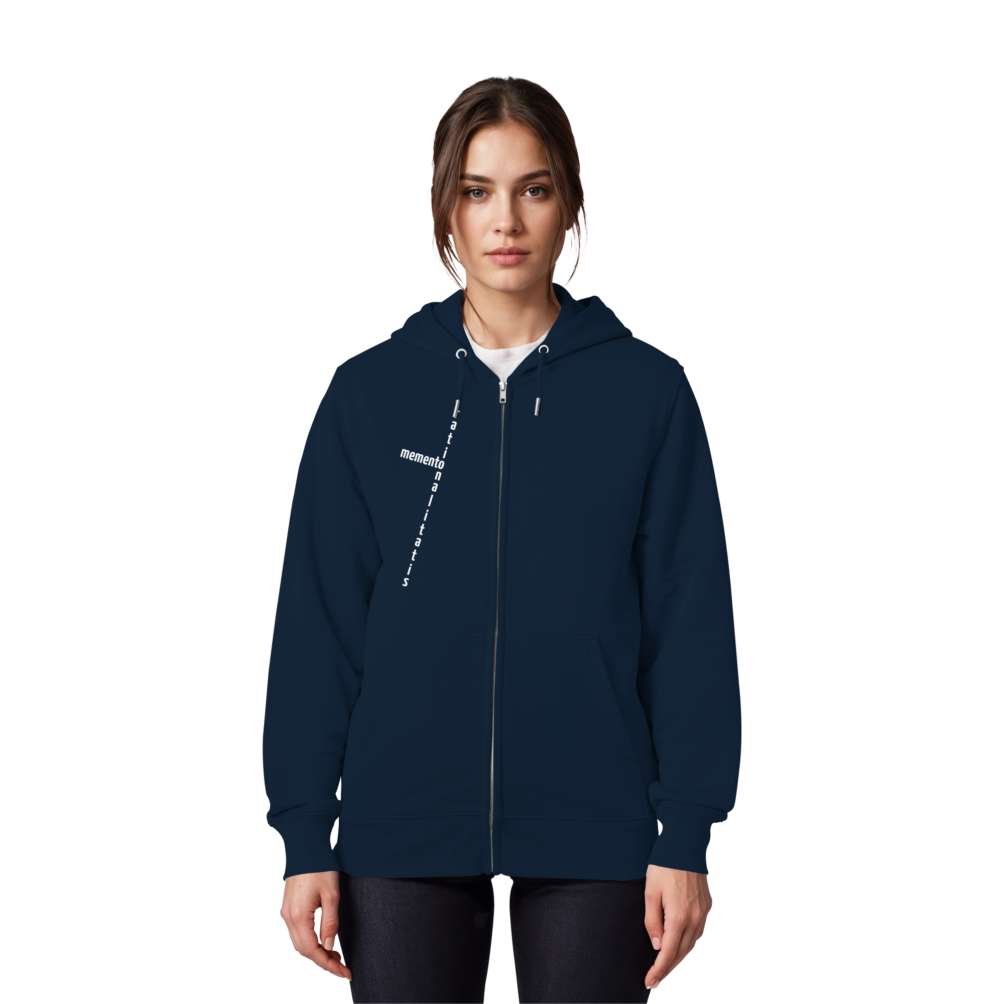 WHITE FRONT (K2) - Organic Zipper