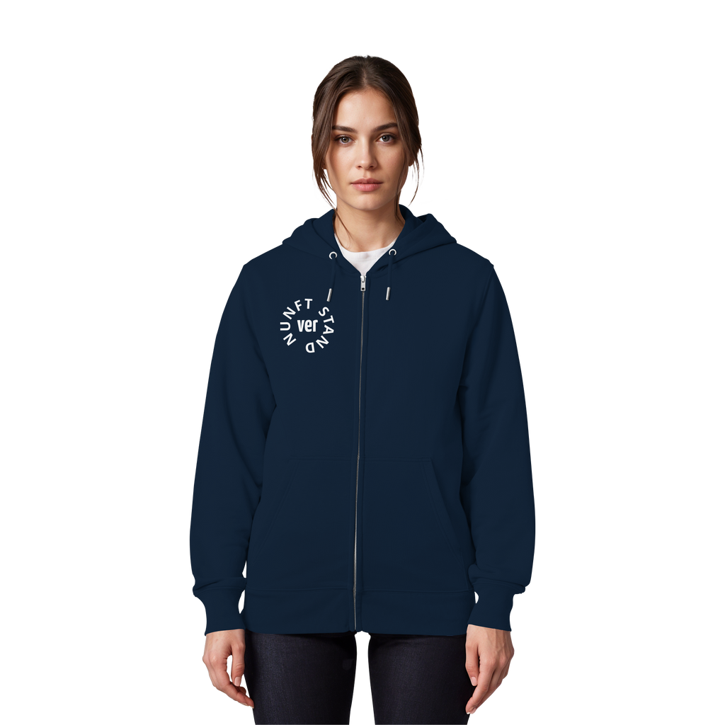 WHITE FRONT (K4) - Organic Zipper