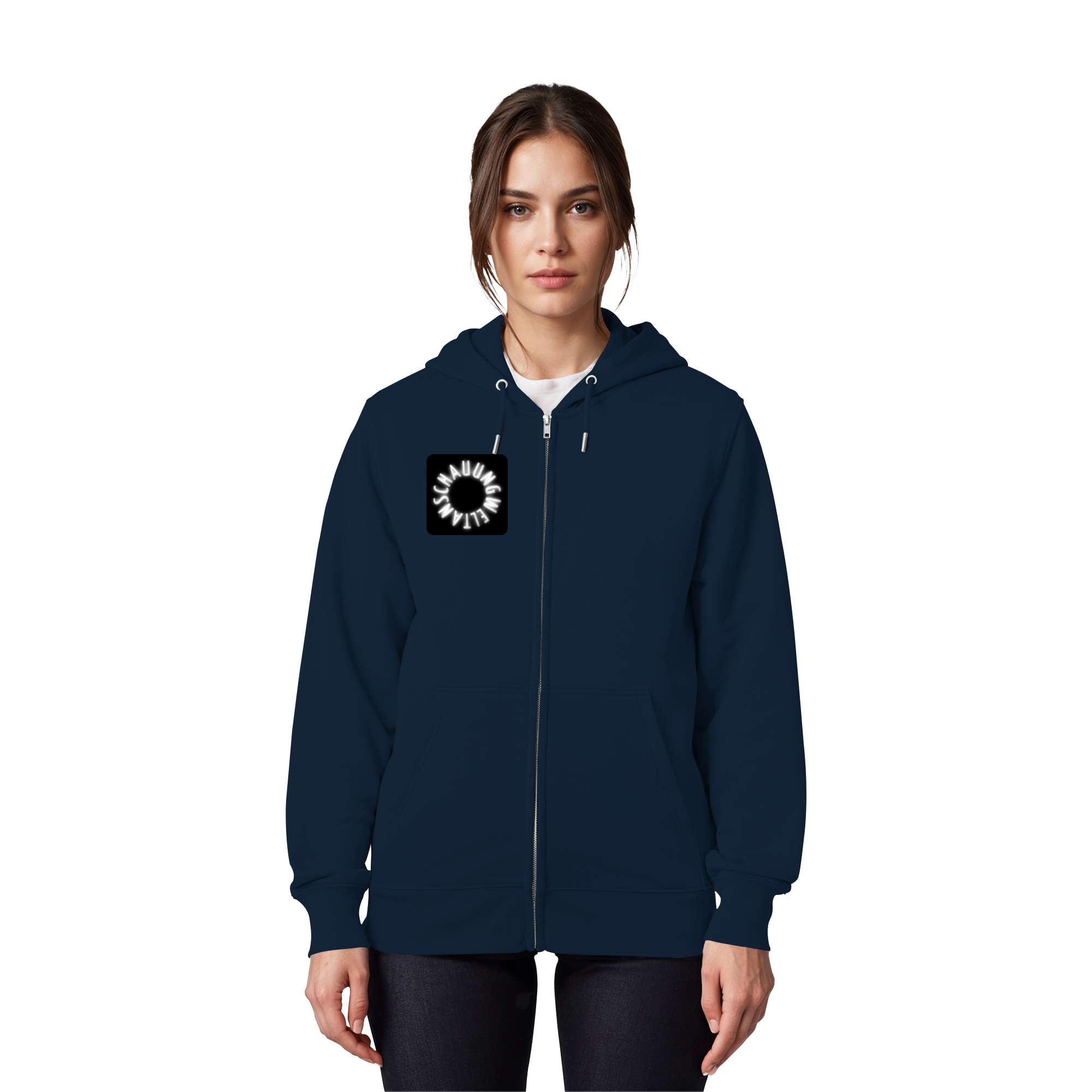 WHITE FRONT (K5) - Organic Zipper