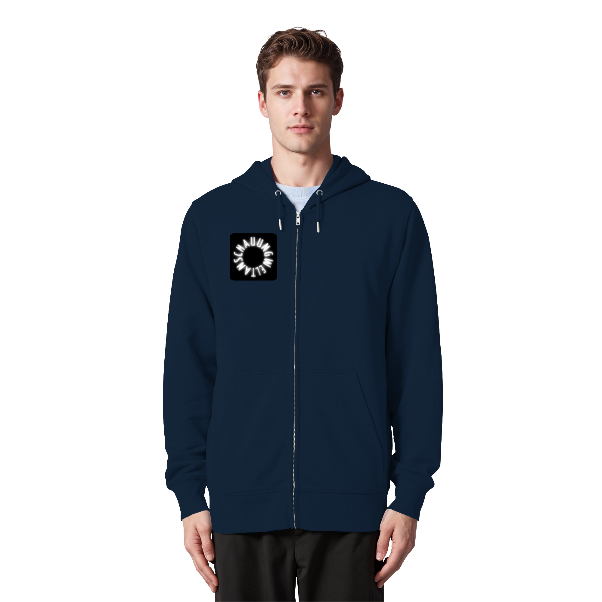 WHITE FRONT (K5) - Organic Zipper