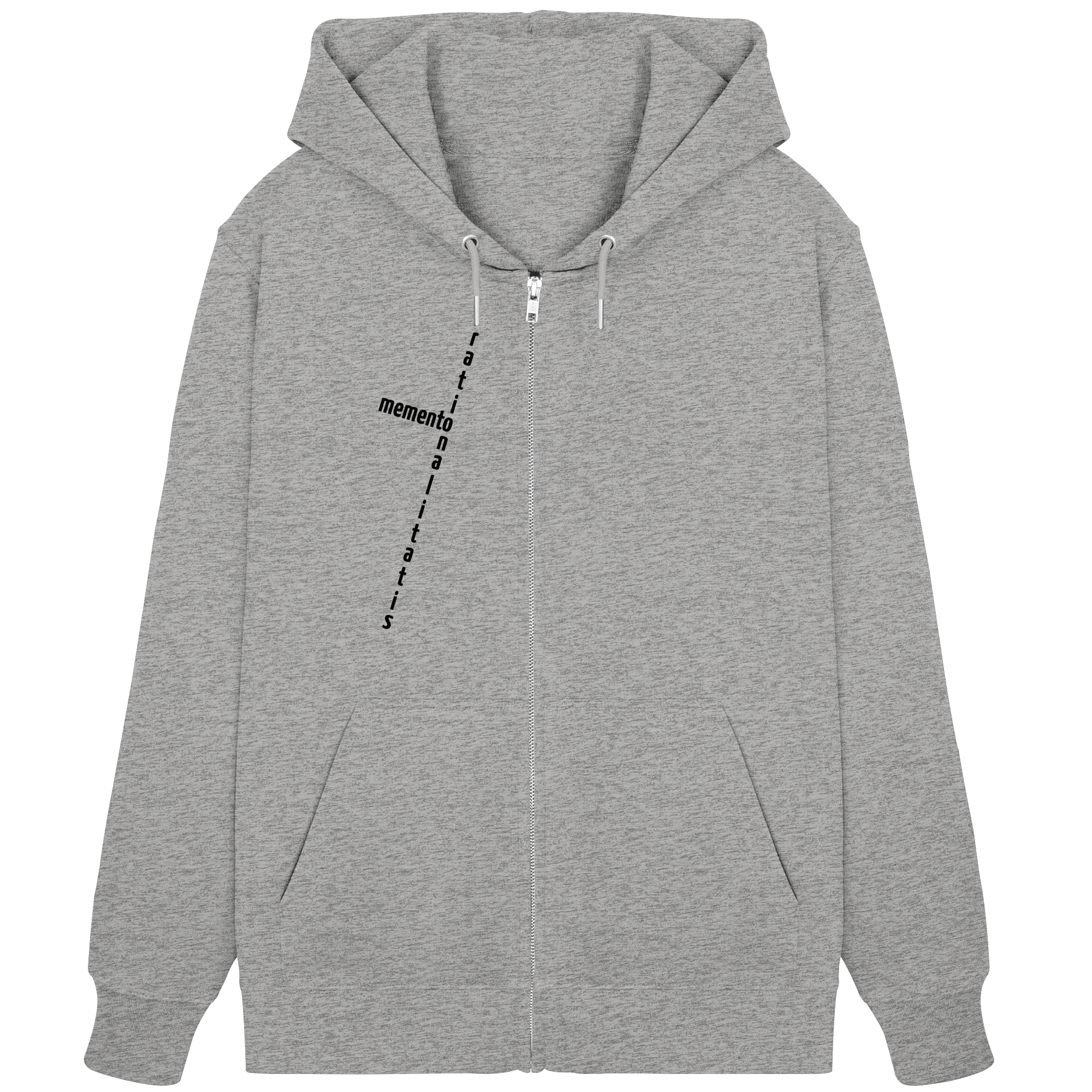 BLACK FRONT (K2) - Zipper