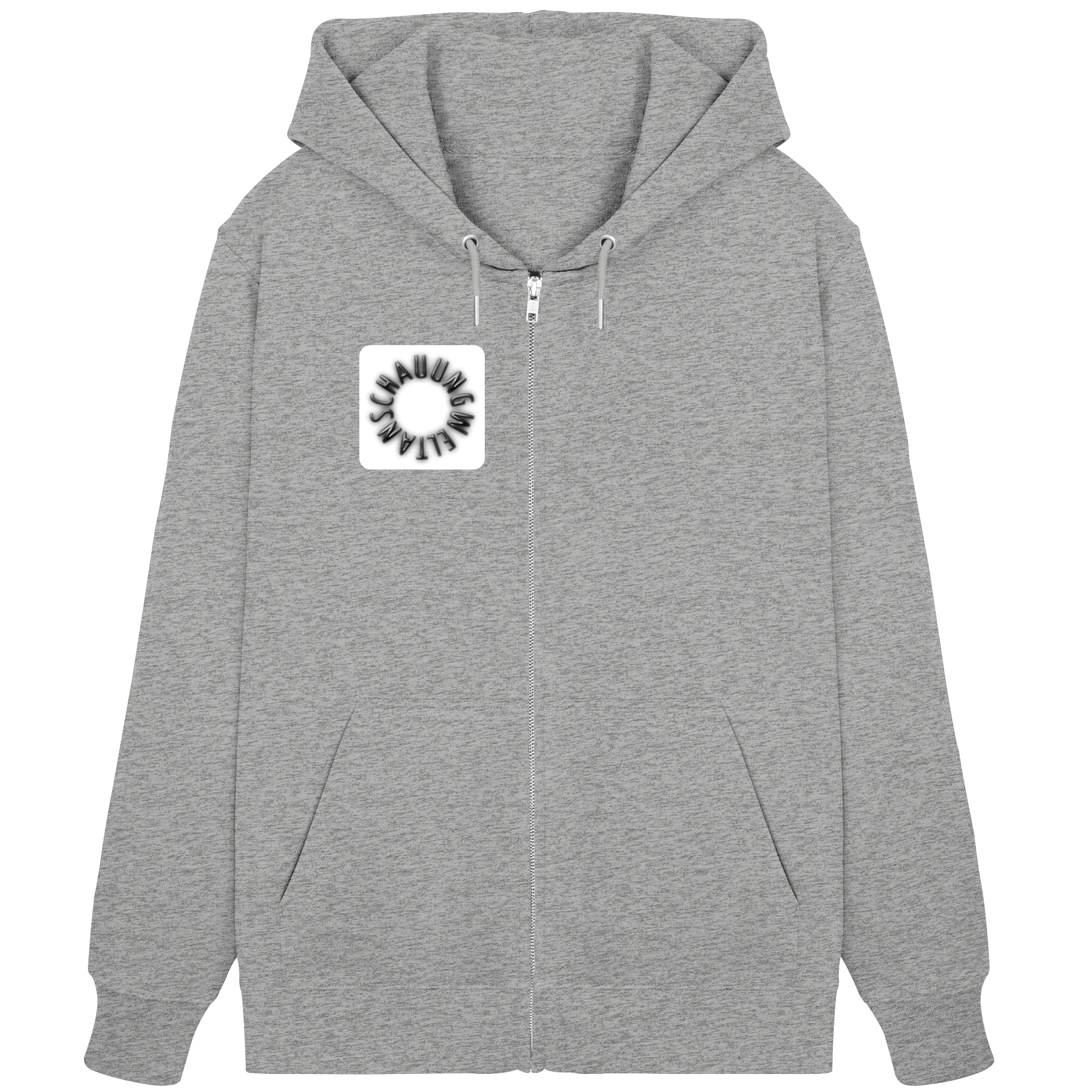 BLACK FRONT (K5) - Organic Zipper