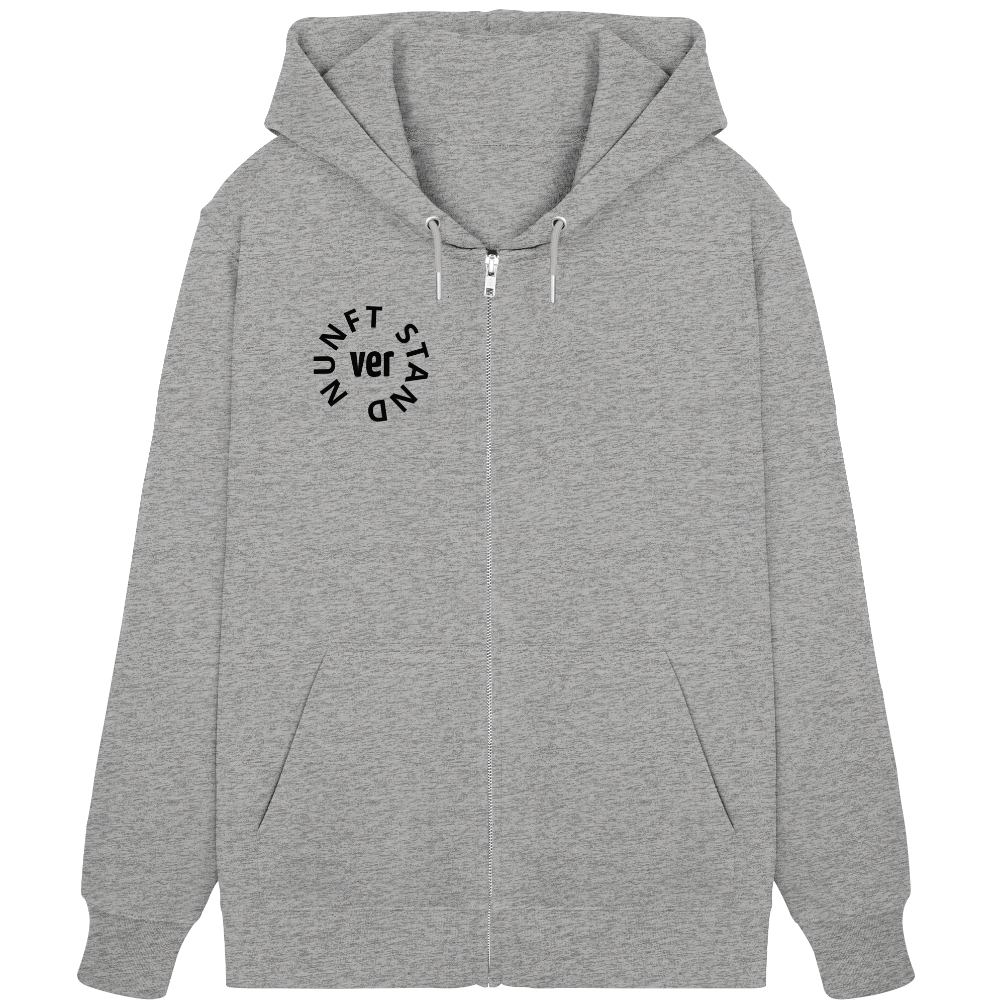 BLACK FRONT (K4) - Organic Zipper