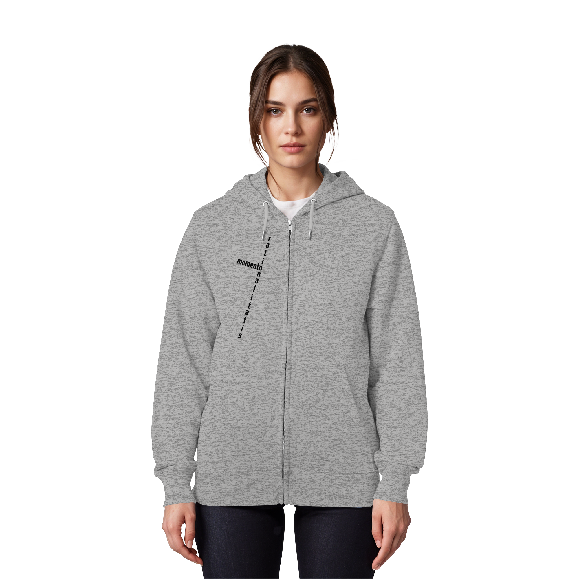 BLACK FRONT (K2) - Zipper