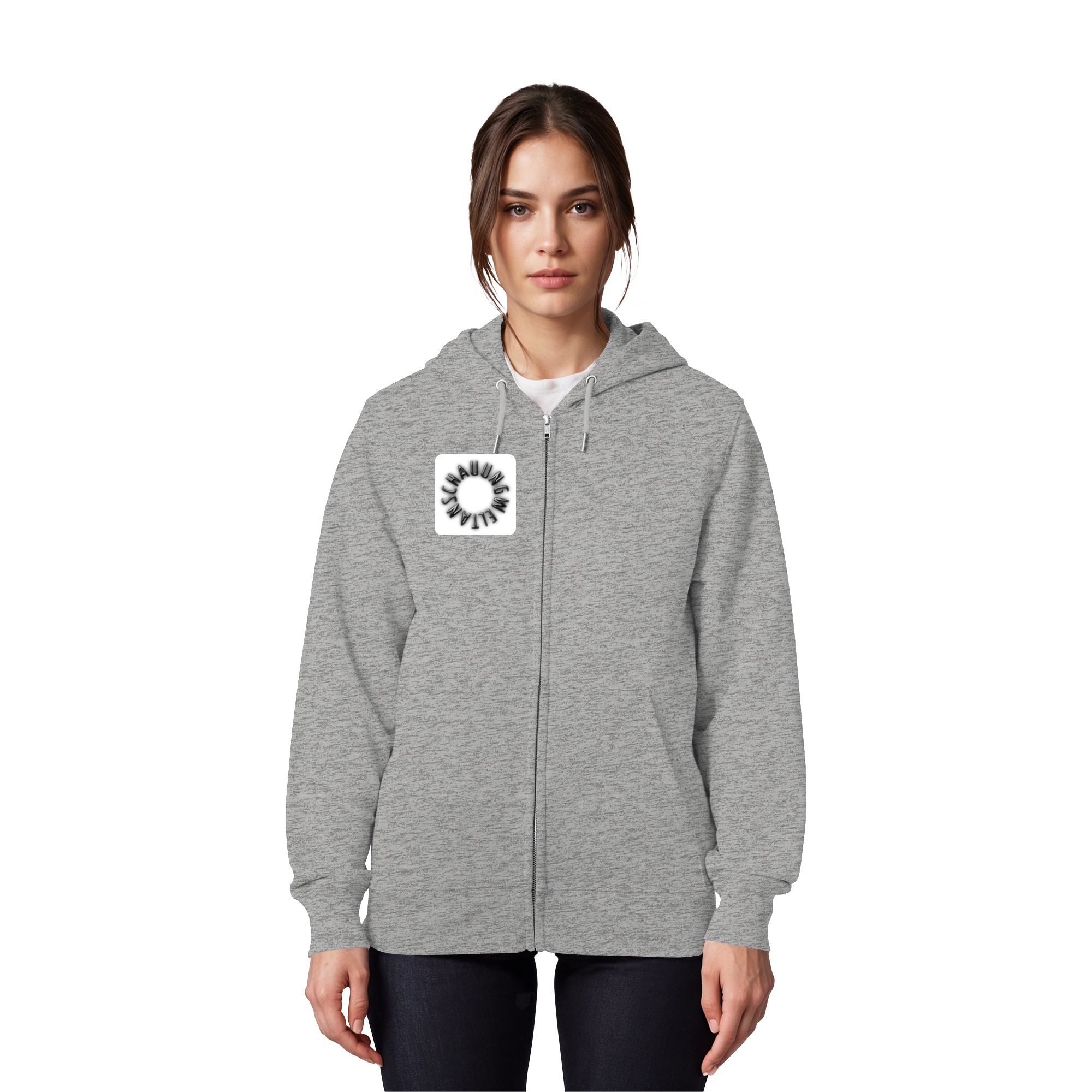 BLACK FRONT (K5) - Organic Zipper