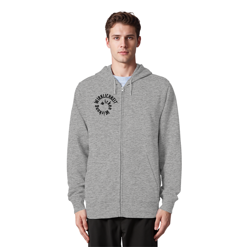 BLACK FRONT - Zipper