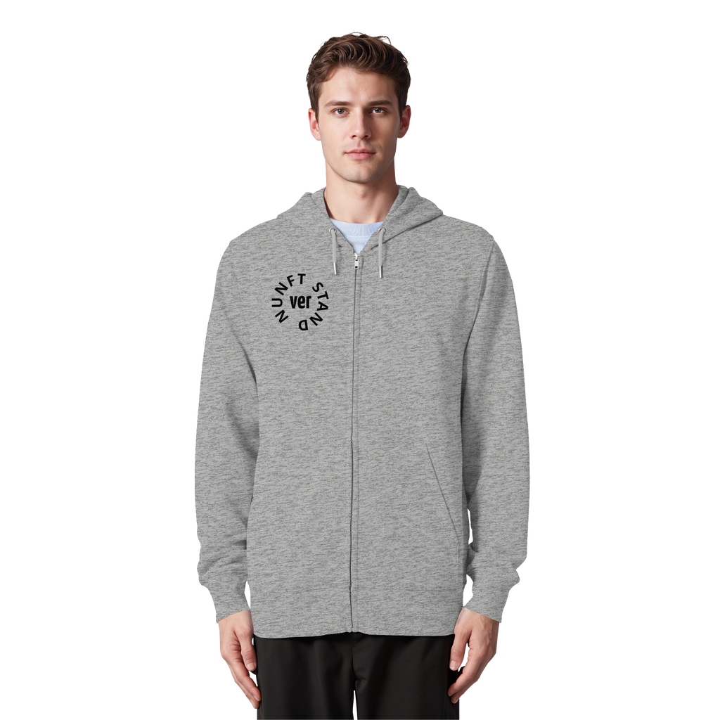 BLACK FRONT (K4) - Organic Zipper