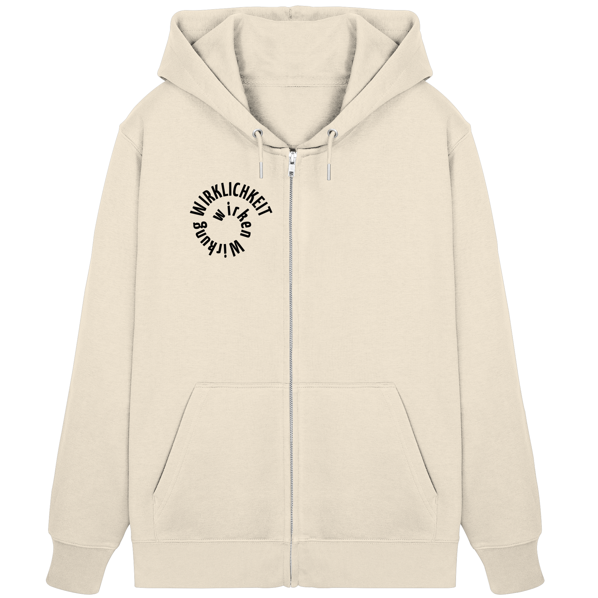 BLACK FRONT - Zipper