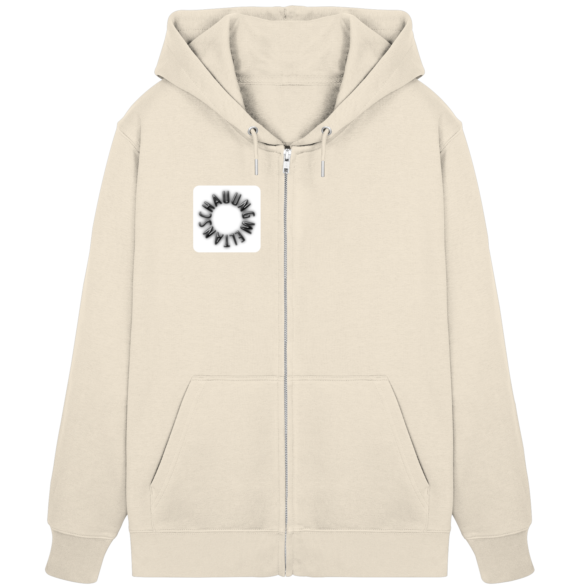 BLACK FRONT (K5) - Organic Zipper