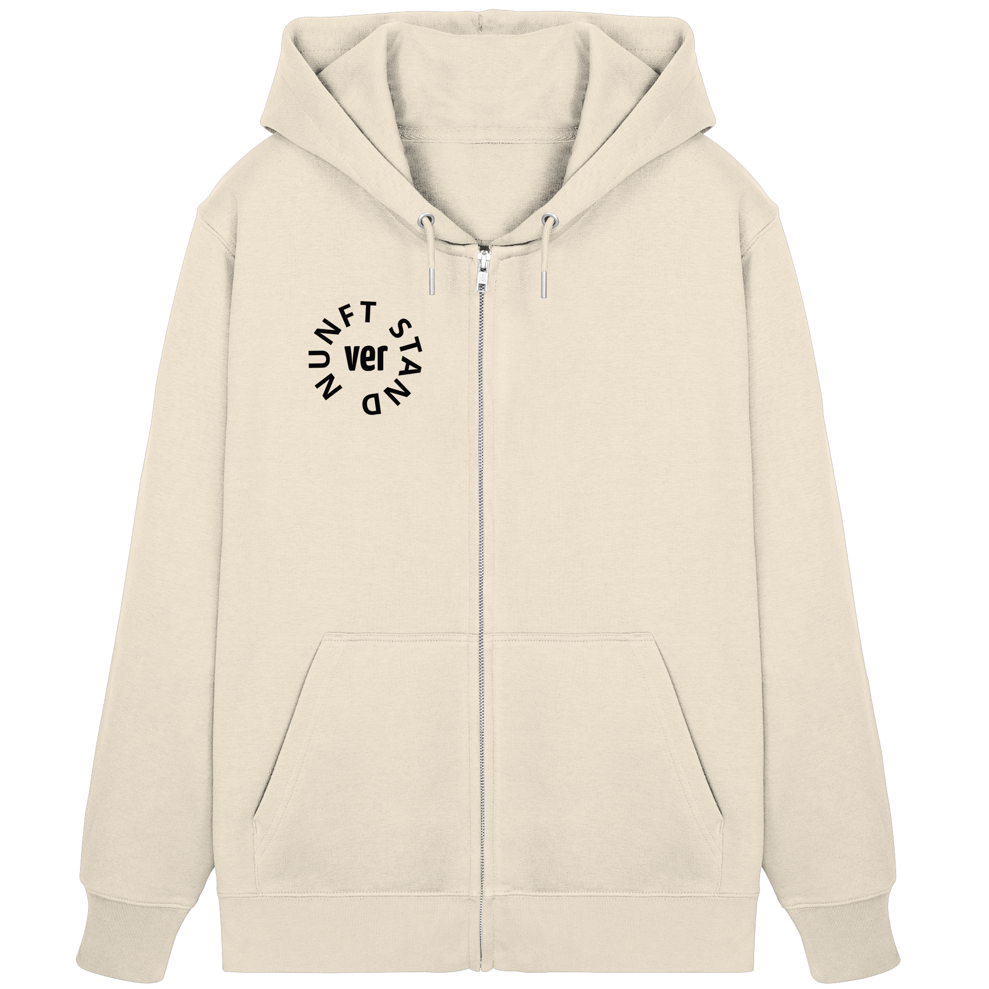 BLACK FRONT (K4) - Organic Zipper