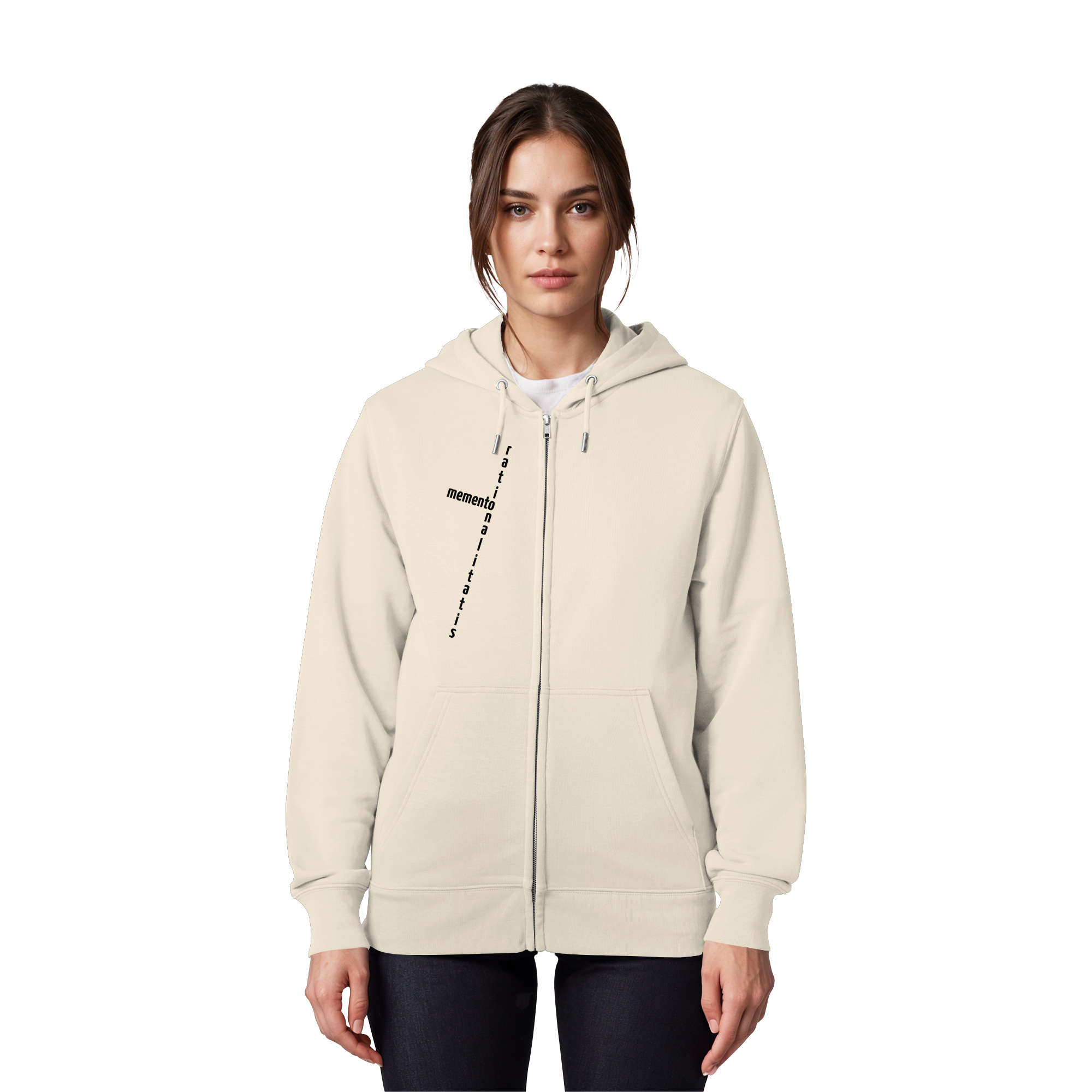 BLACK FRONT (K2) - Zipper